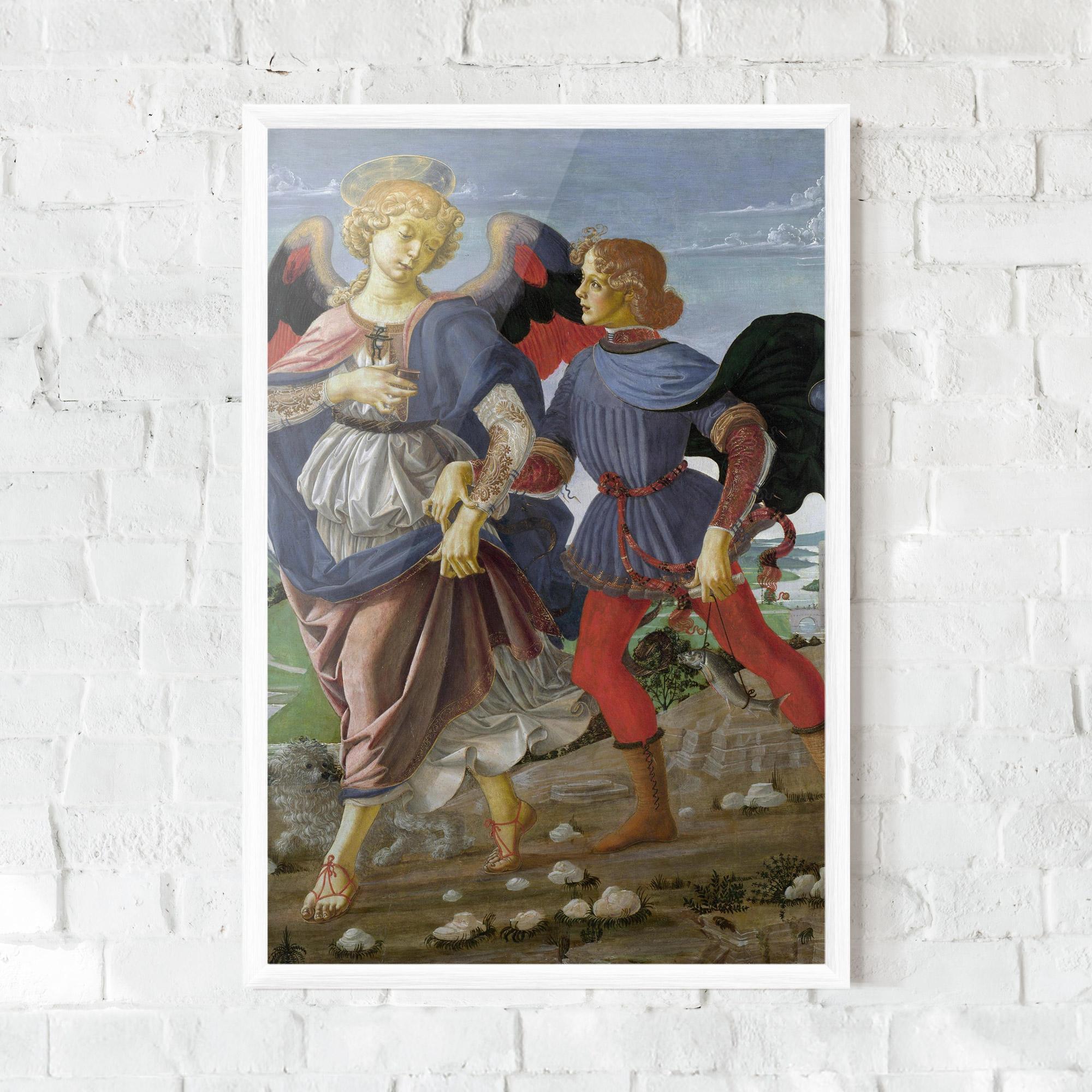 Gerahmte Poster Tobias And The Angel mockup 0