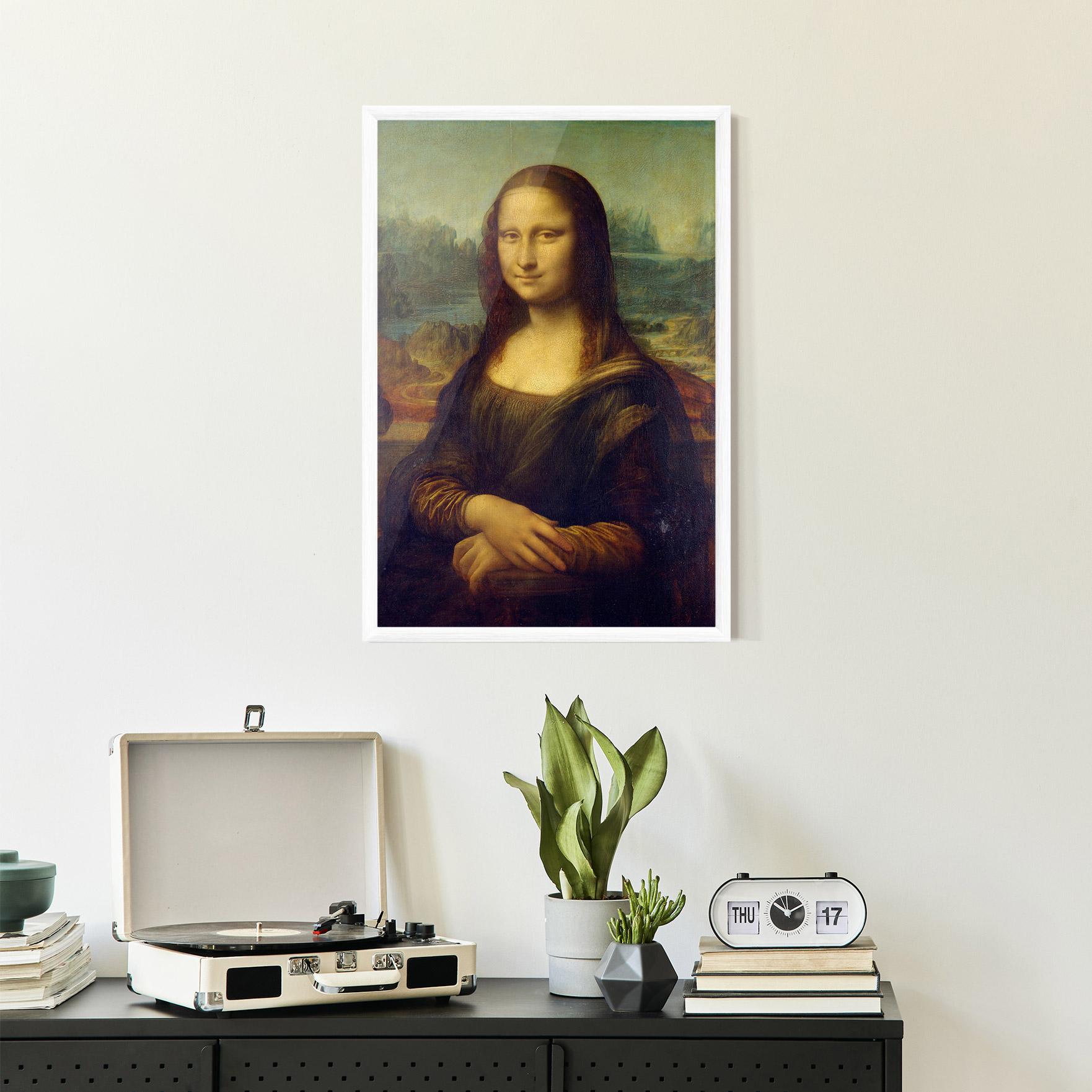 Gerahmte Poster Gioconda By Leonardo Da Vinci mockup 2
