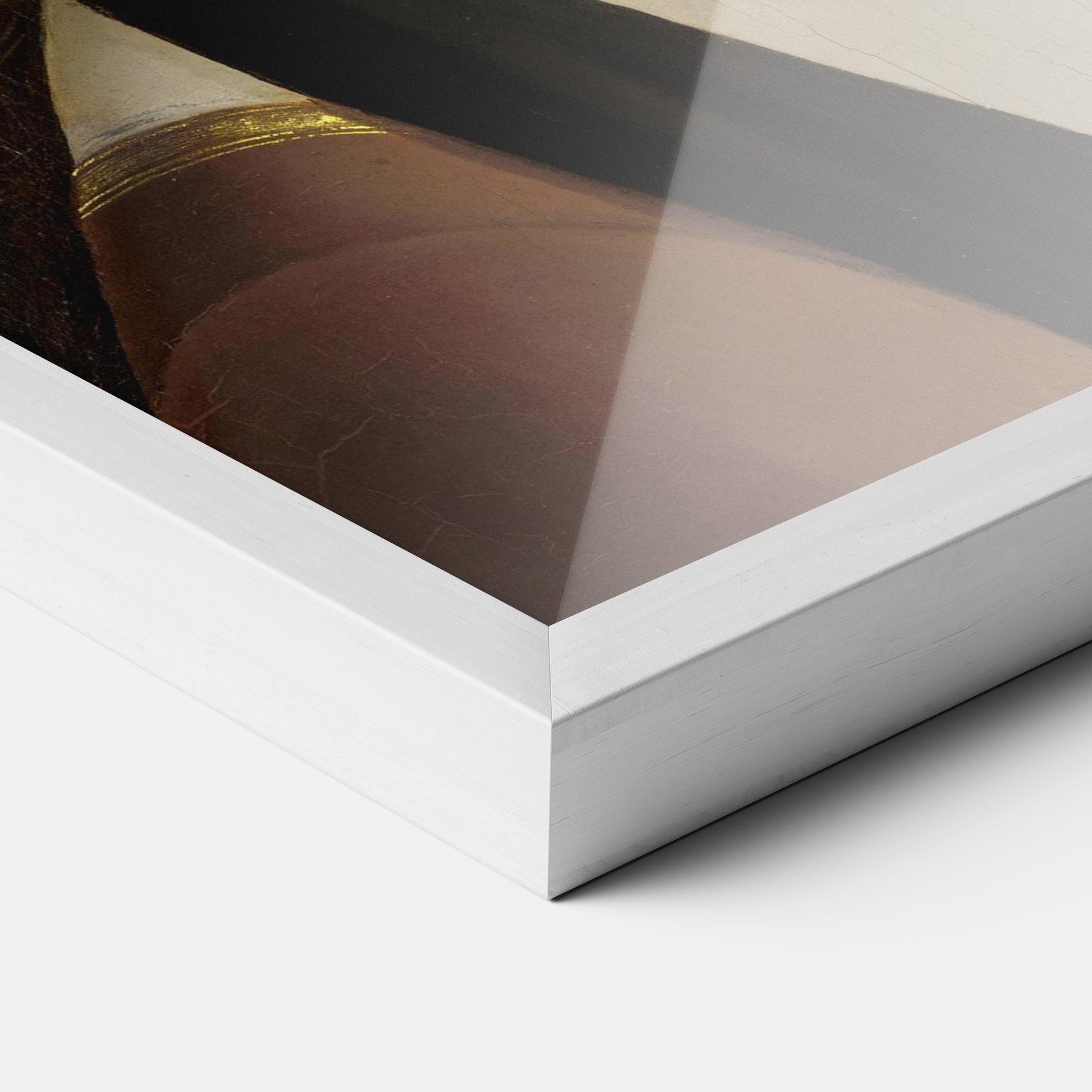 Gerahmte Poster Leonardo Da Vinci Ginevra De Benci mockup 3