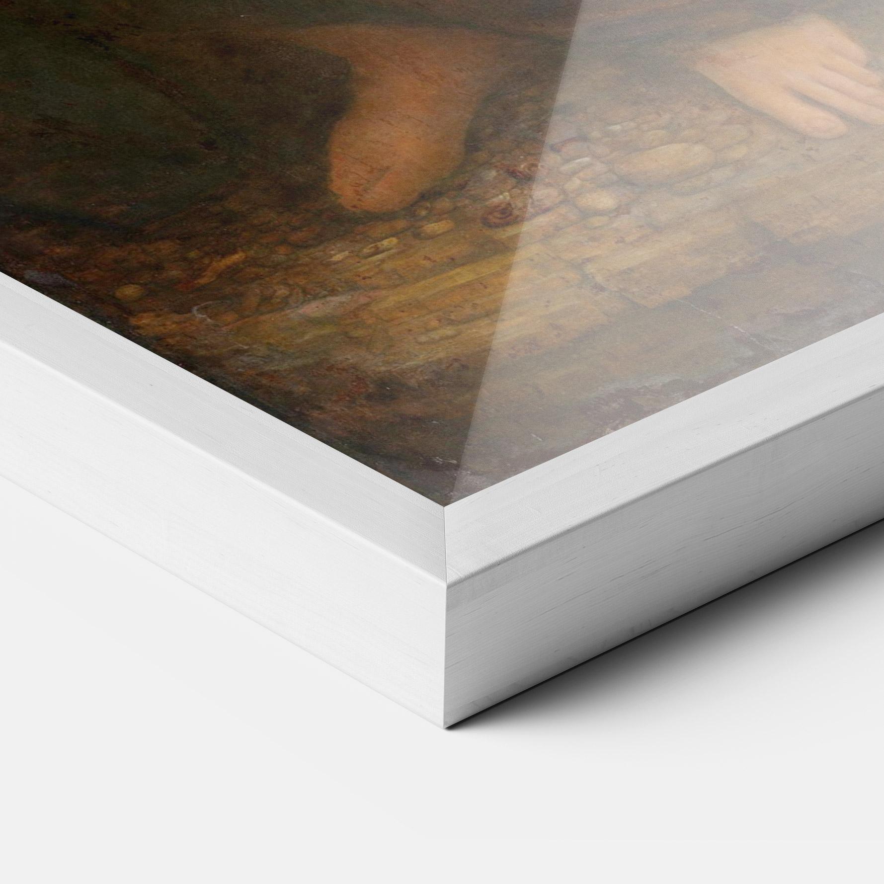 Gerahmte Poster Leonardo Da Vinci Virgin And Child With St Anne mockup 3