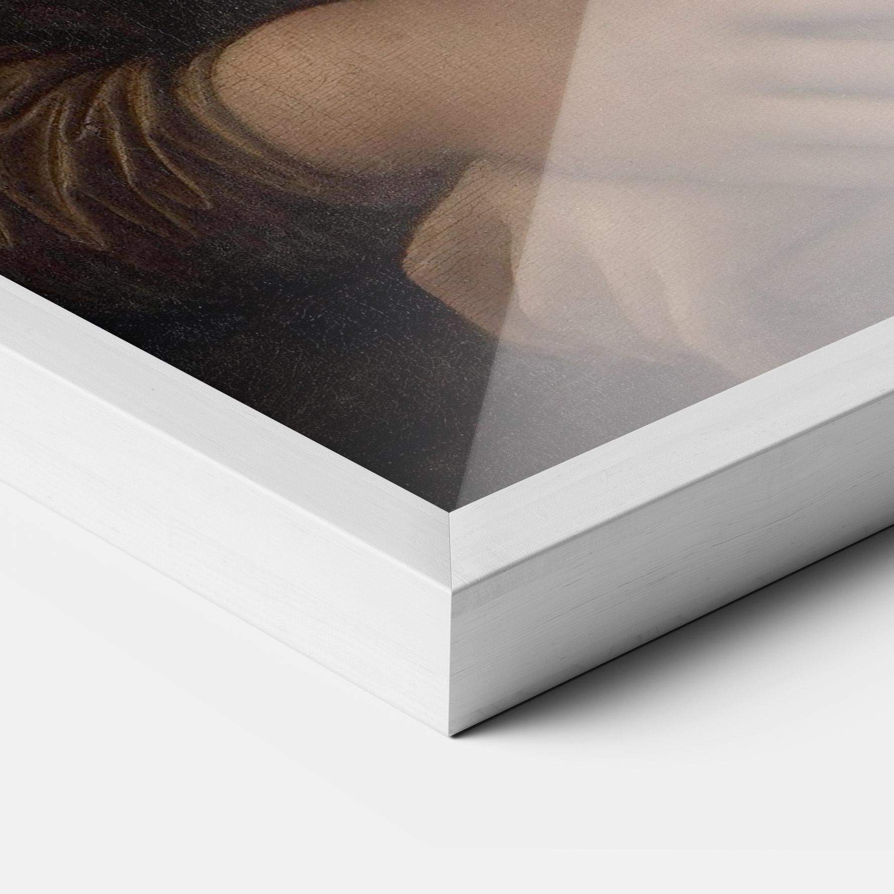 Gerahmte Poster Mona Lisa By Leonardo Da Vinci mockup 3