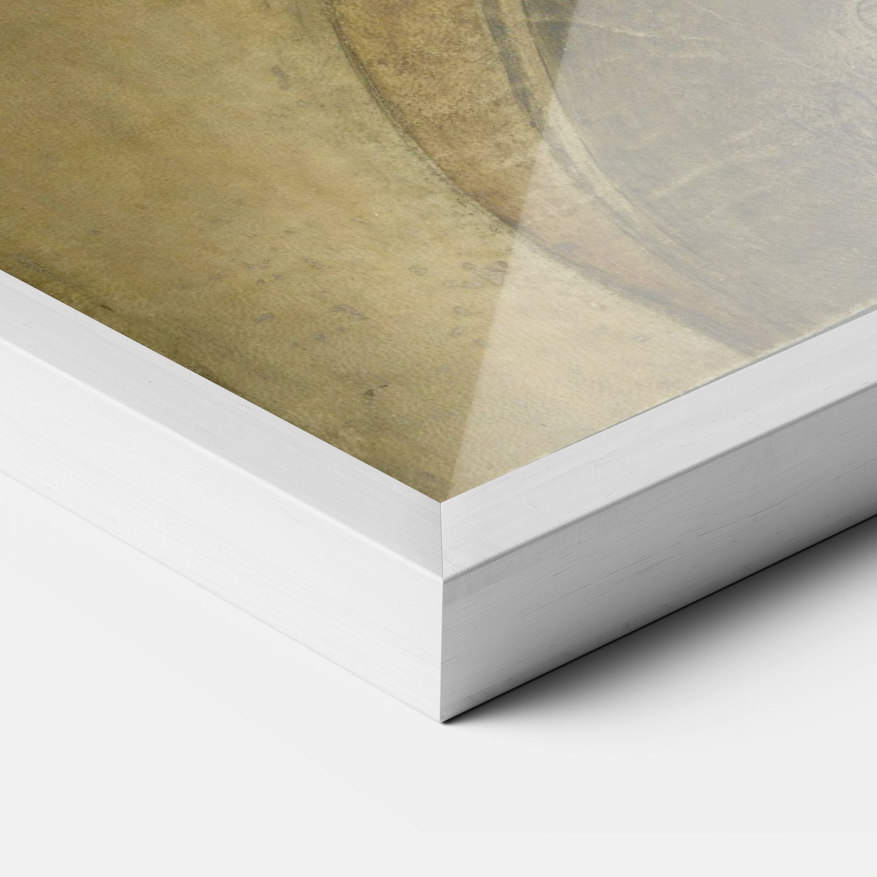 Profile Of A Young Fiancee Da Vinci mockup 3