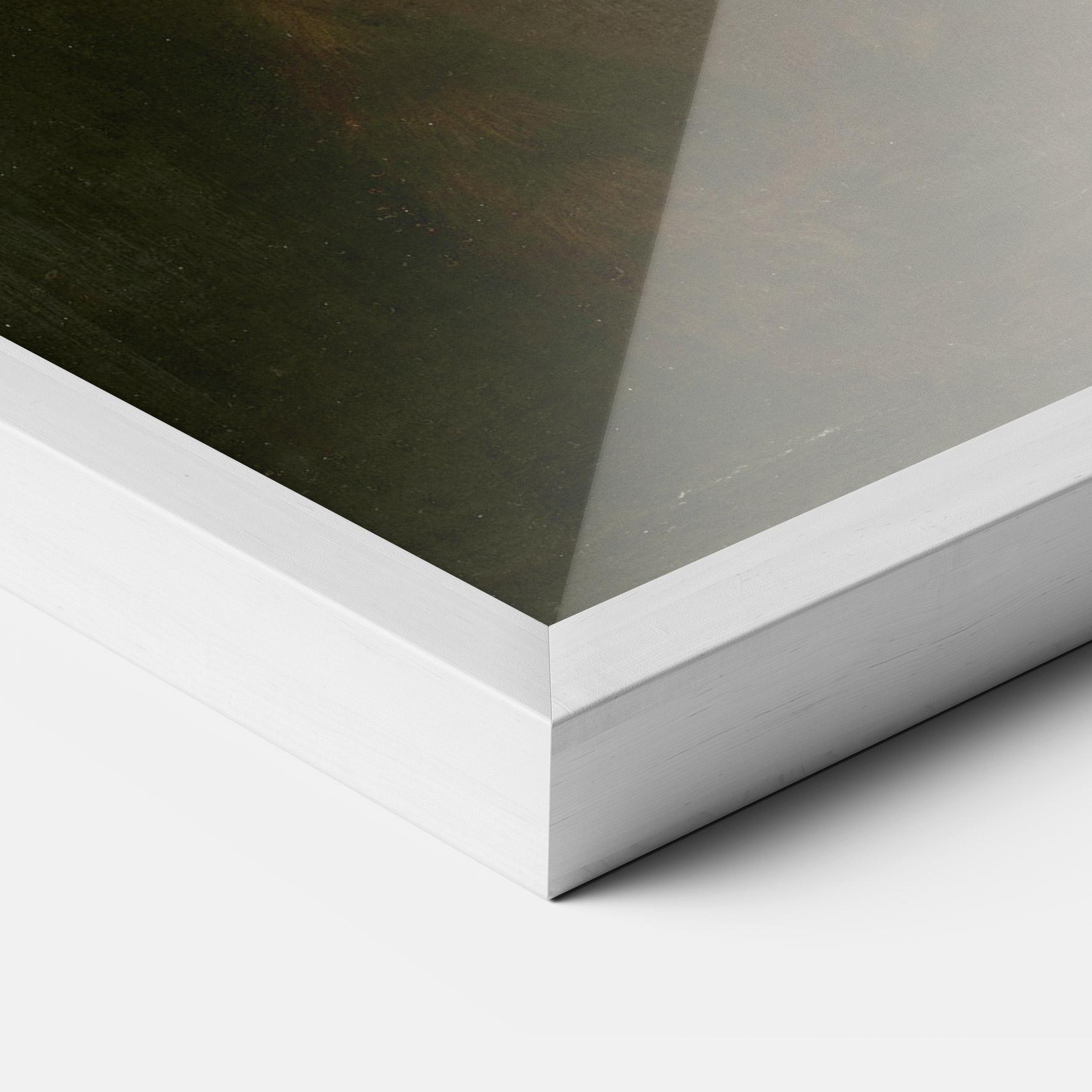 Gerahmte Poster Seonardo Da Vinci Saint John The Baptist mockup 3