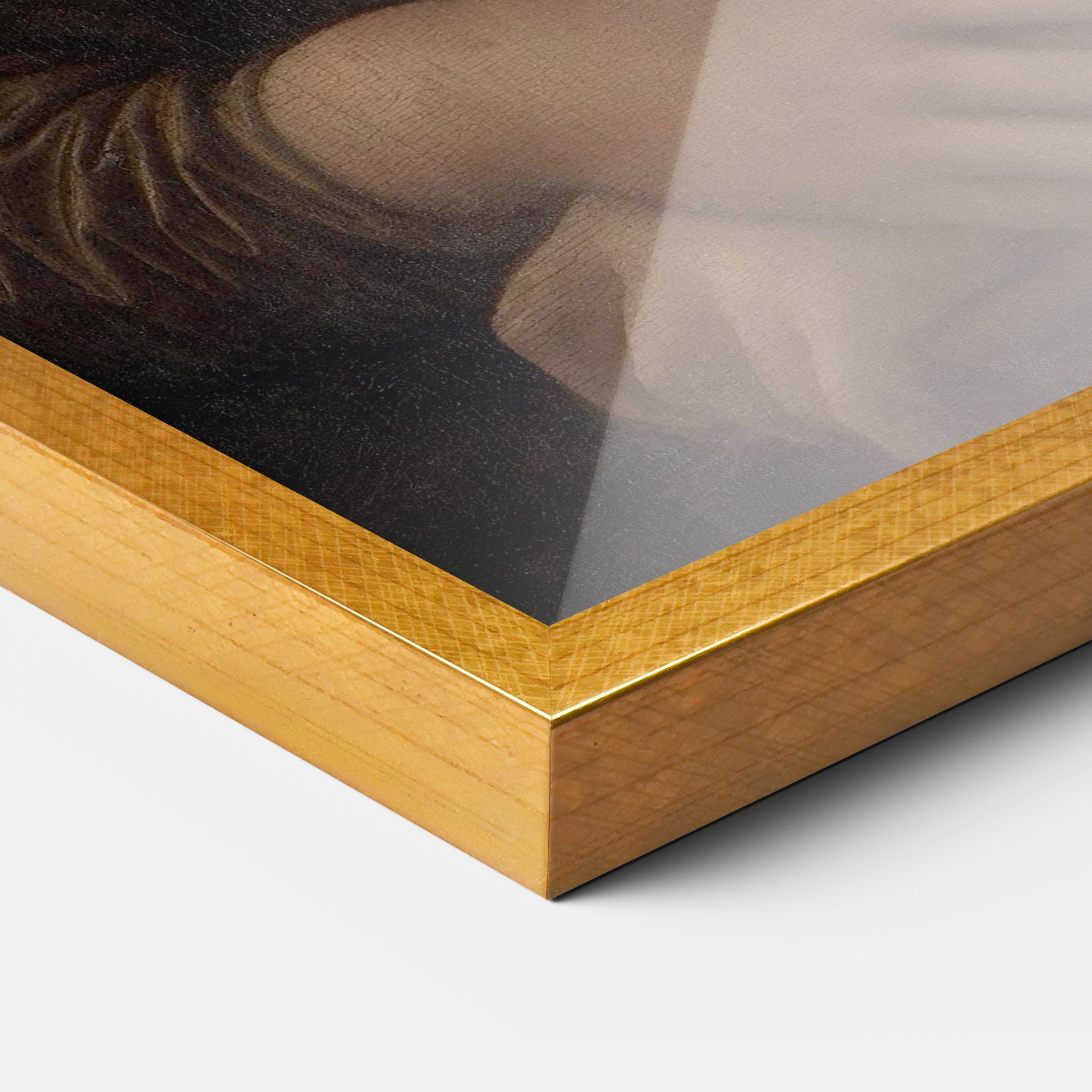 Mona Lisa By Leonardo Da Vinci mockup 3