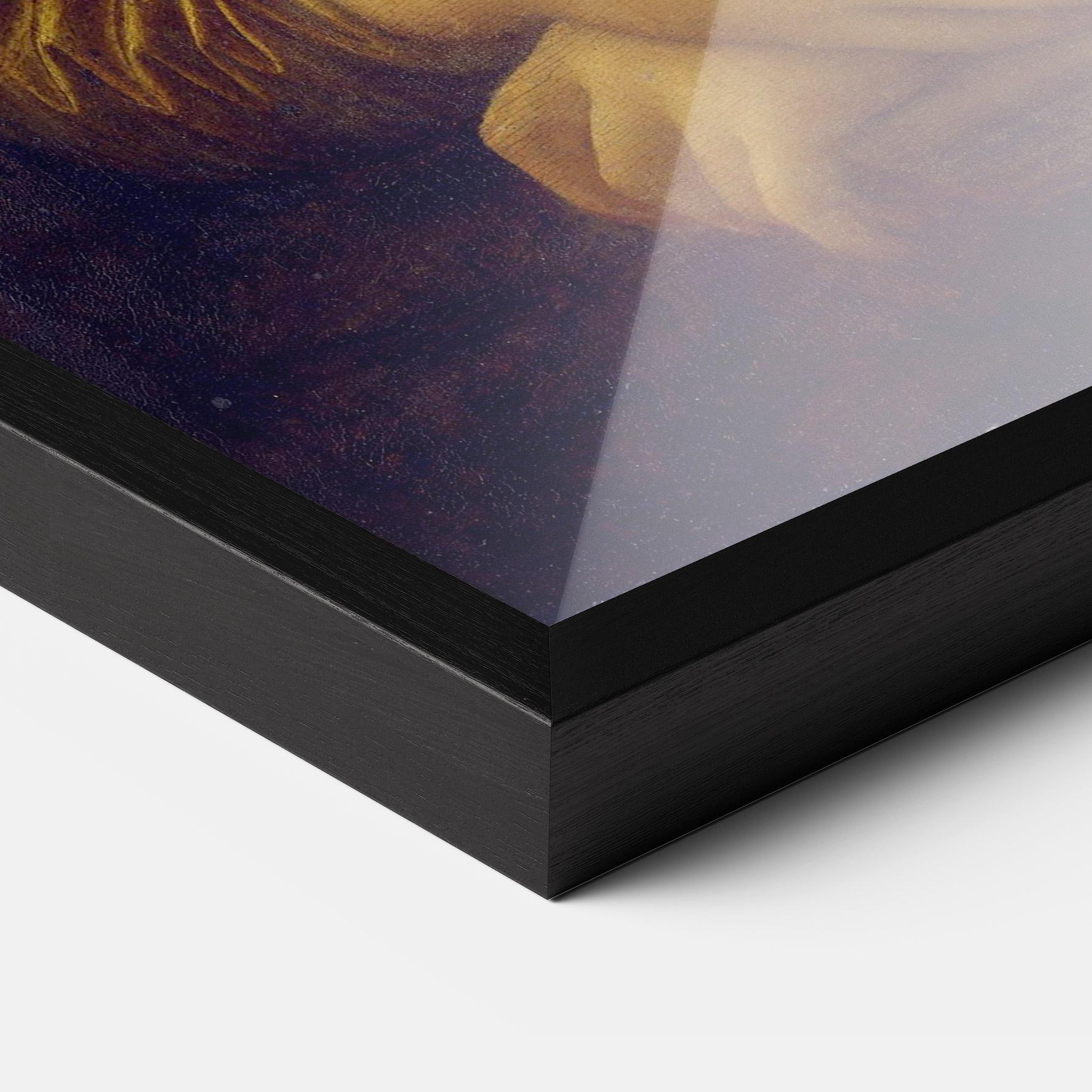 Gerahmte Poster Gioconda By Leonardo Da Vinci mockup 3