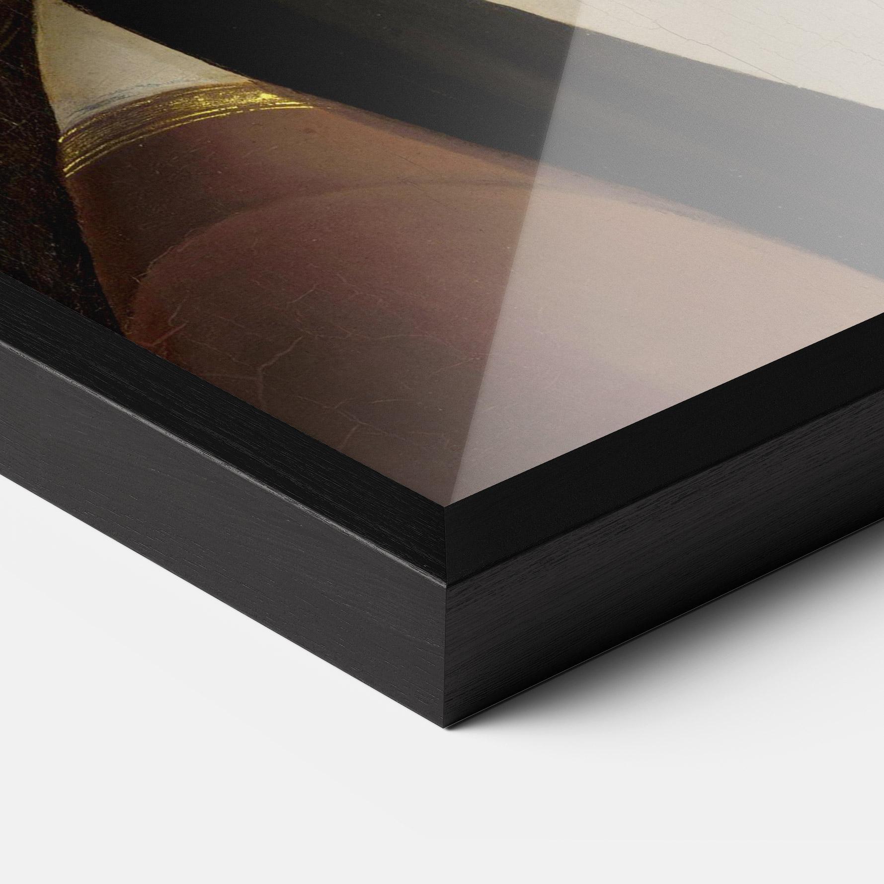 Gerahmte Poster Leonardo Da Vinci Ginevra De Benci mockup 3