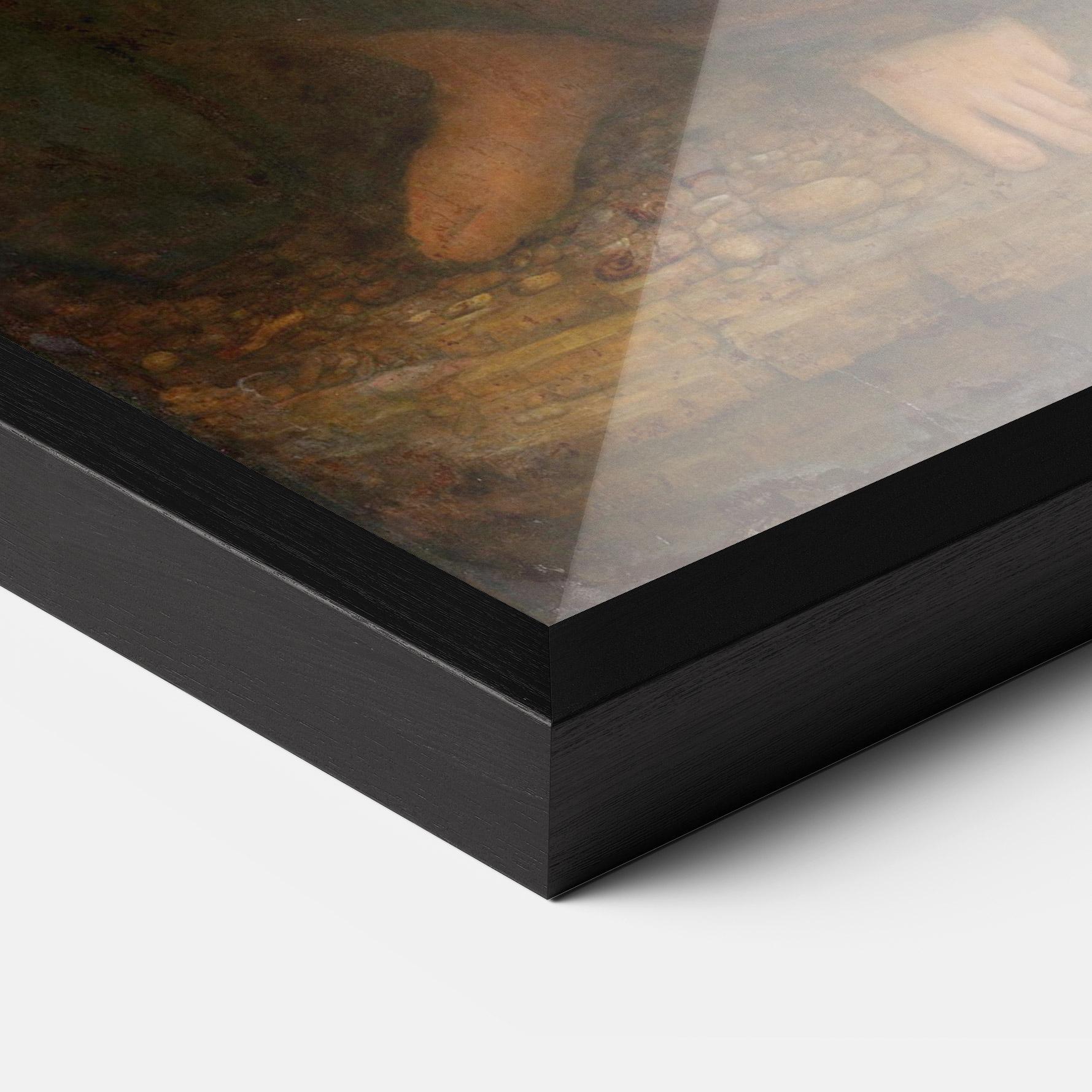 Gerahmte Poster Leonardo Da Vinci Virgin And Child With St Anne mockup 3