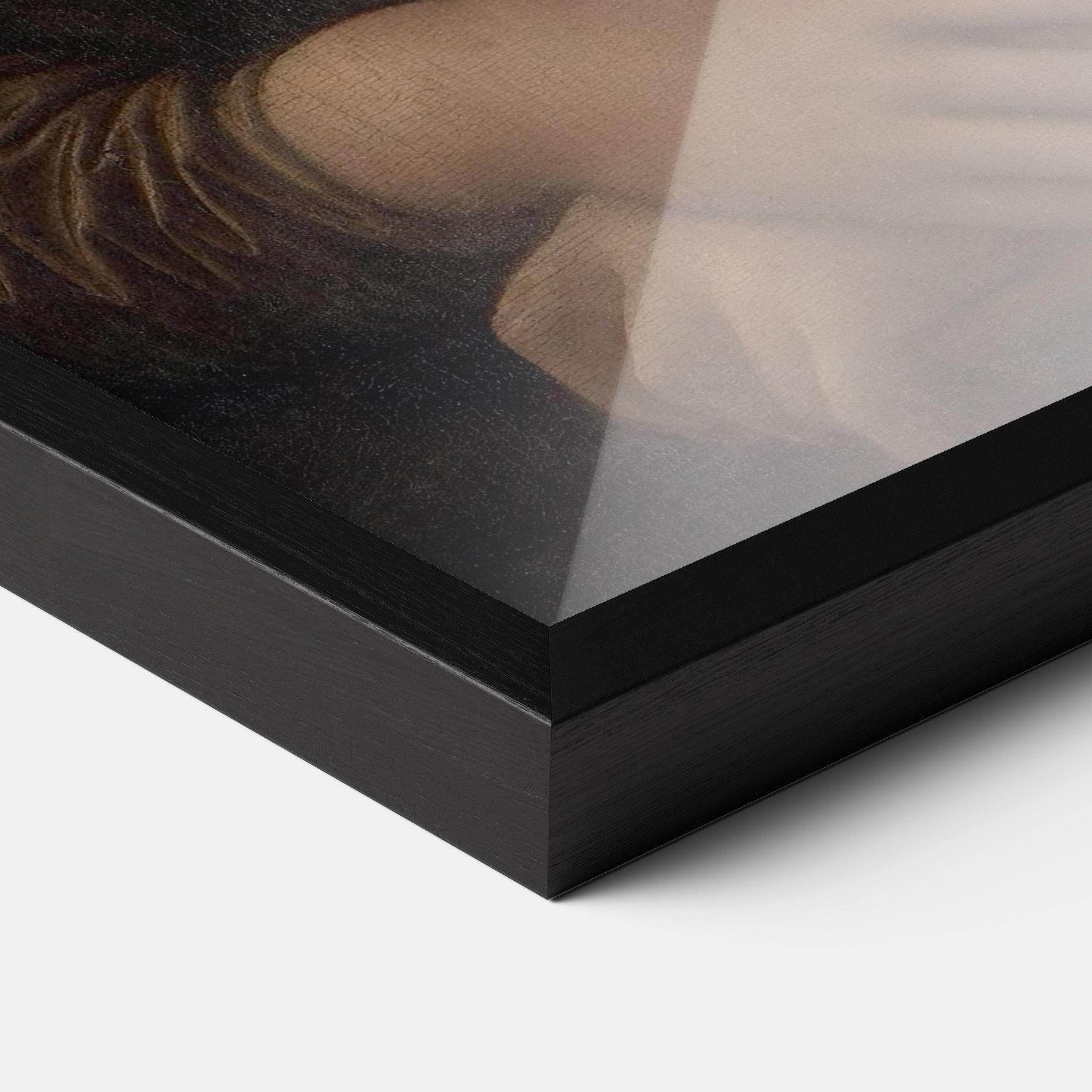 Gerahmte Poster Mona Lisa By Leonardo Da Vinci mockup 3