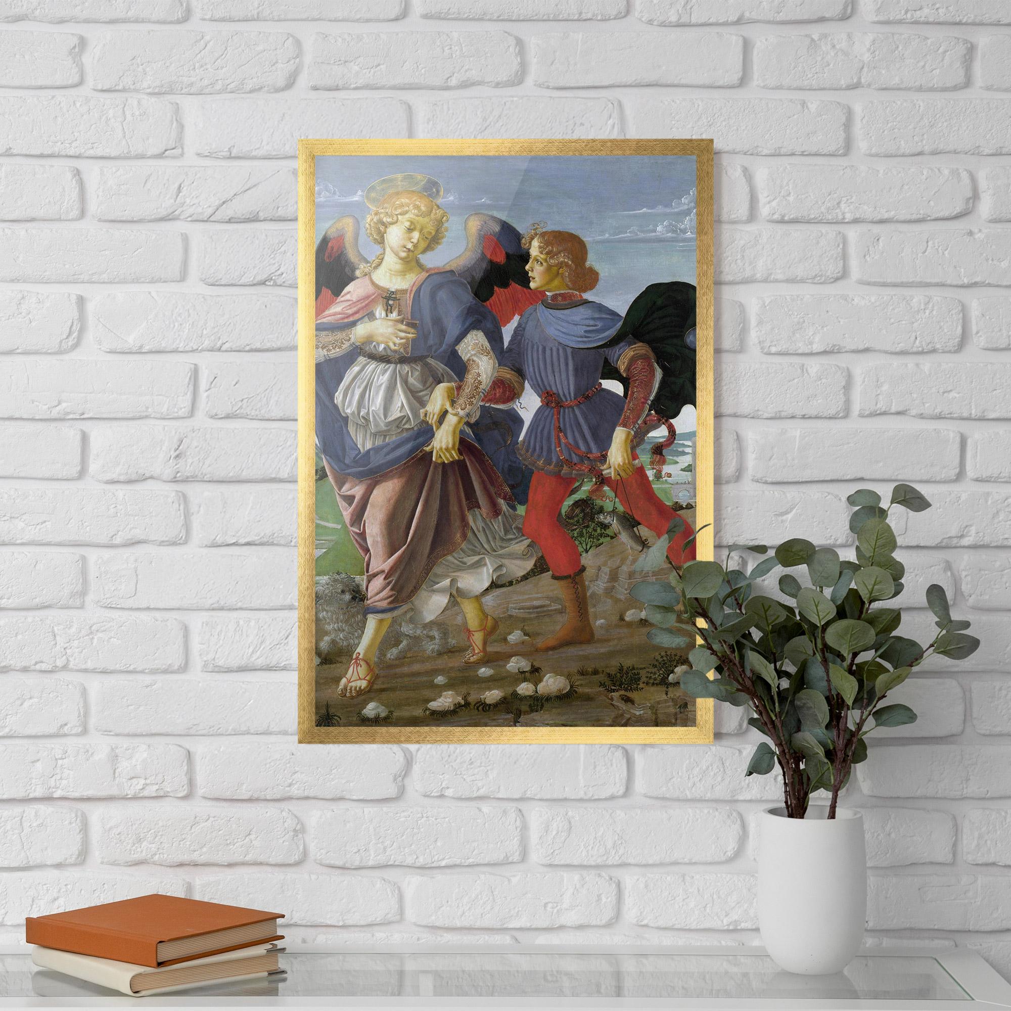 Gerahmte Poster Tobias And The Angel mockup 5