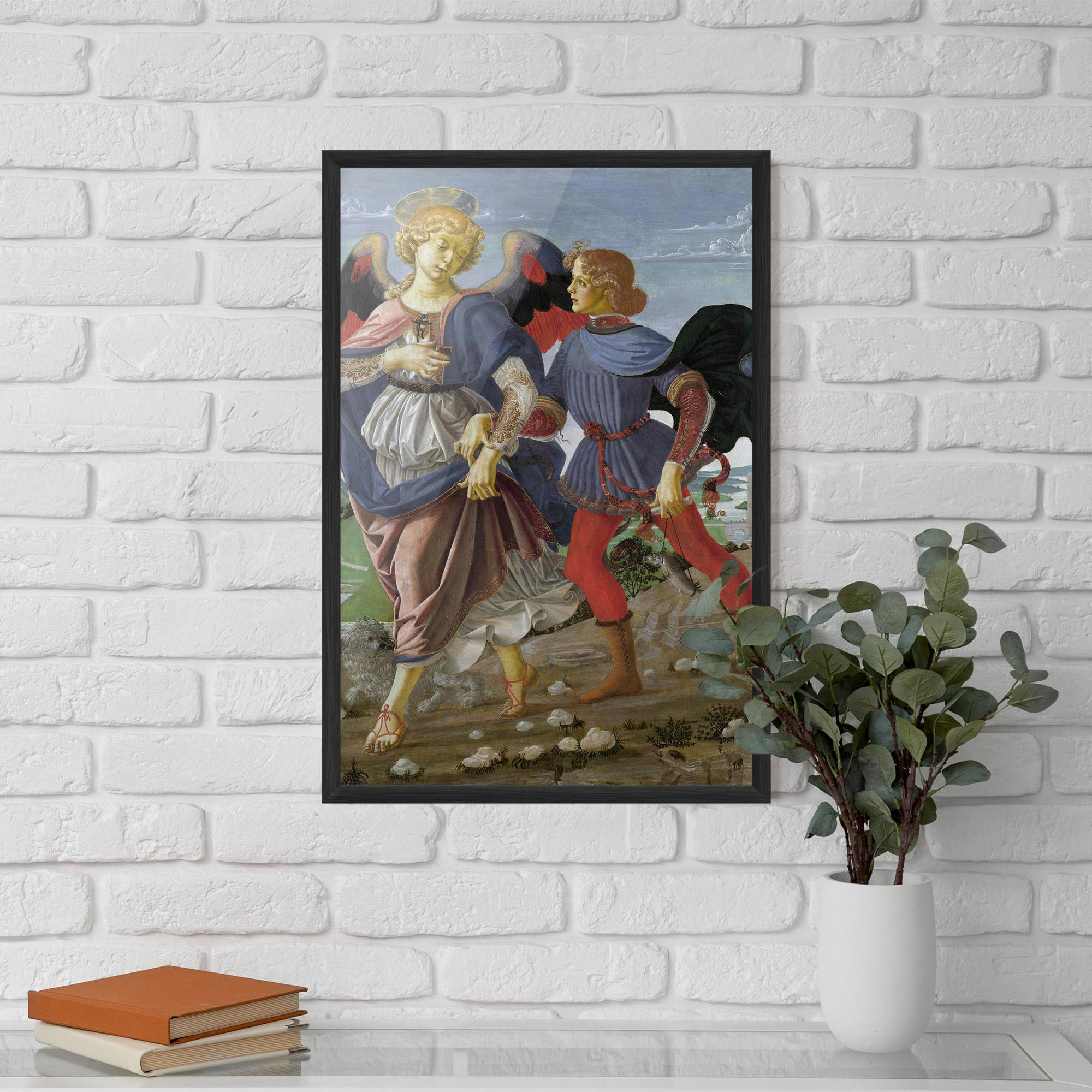 Gerahmte Poster Tobias And The Angel mockup 5