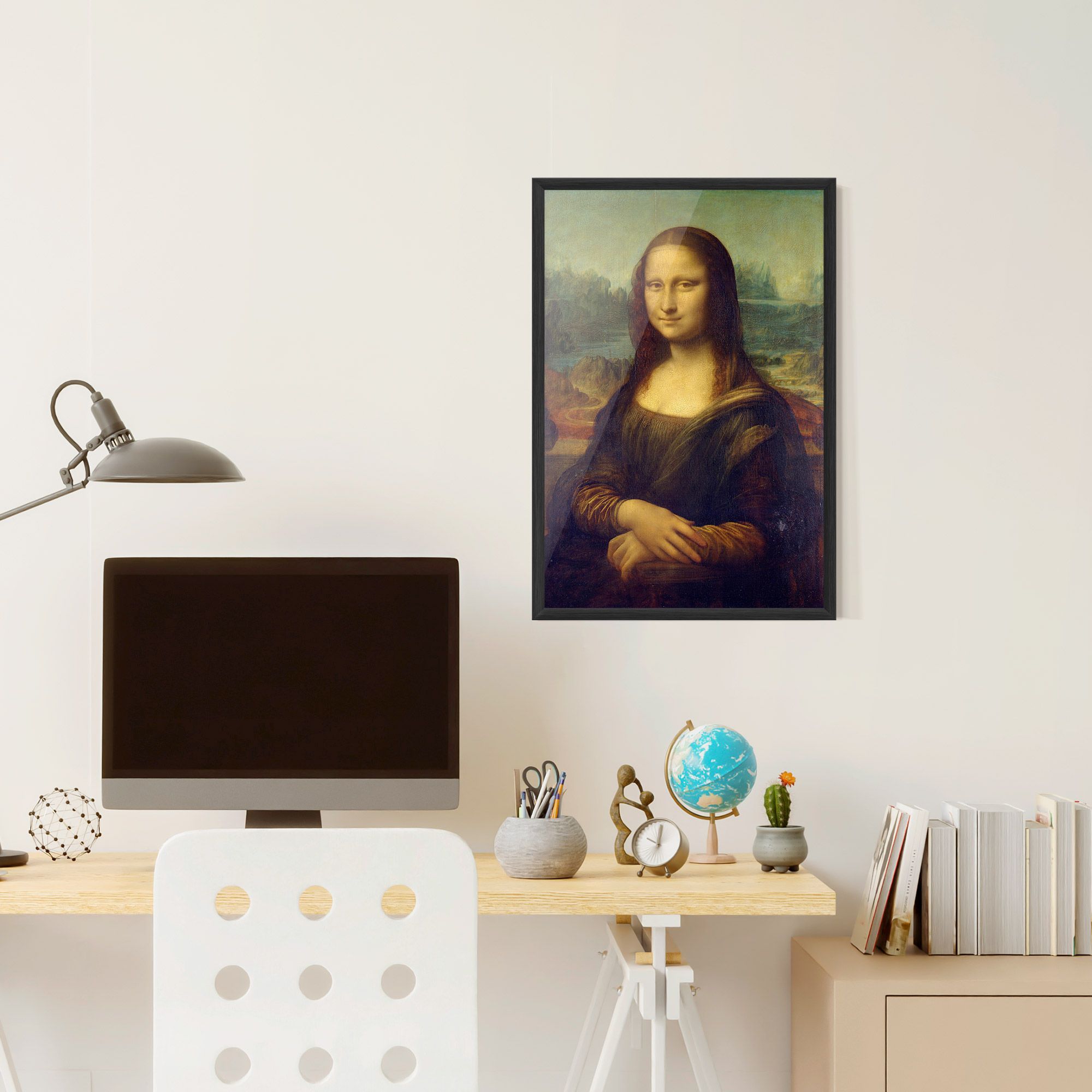 Gioconda By Leonardo Da Vinci mockup 6