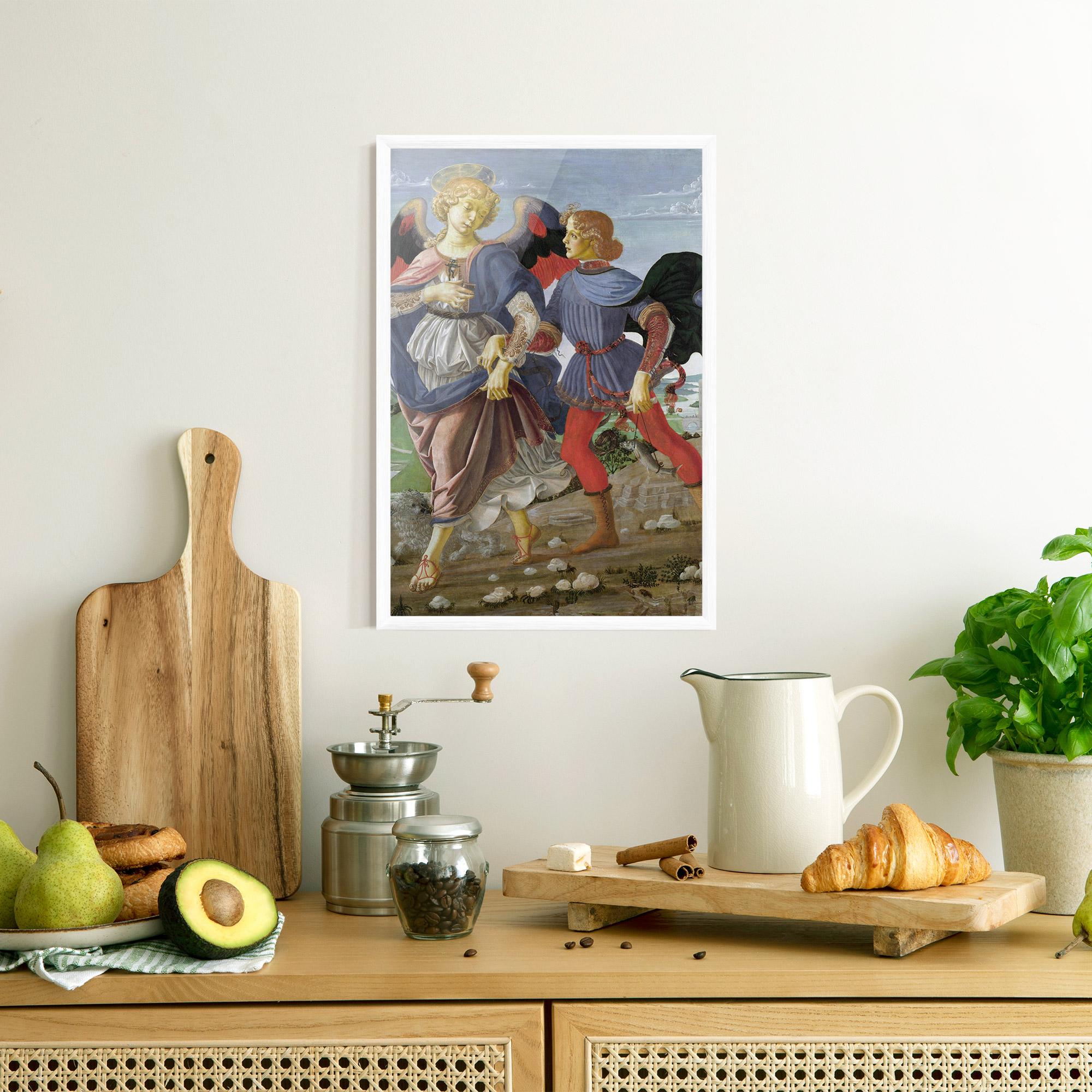 Gerahmte Poster Tobias And The Angel mockup 8