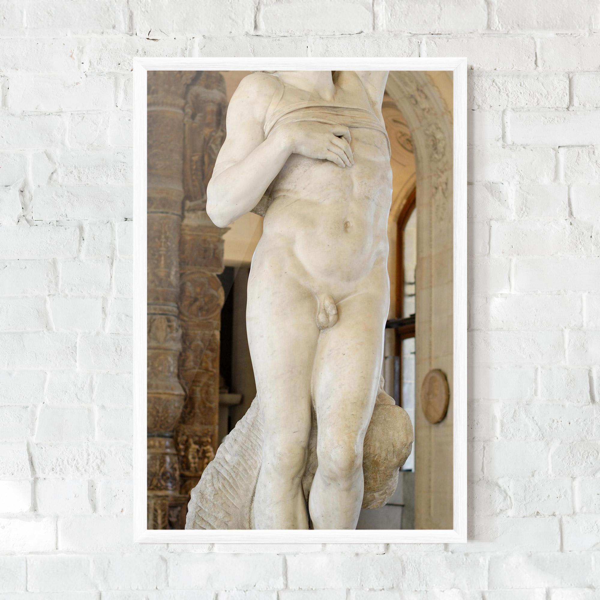 Gerahmte Poster Dying Slave mockup 0