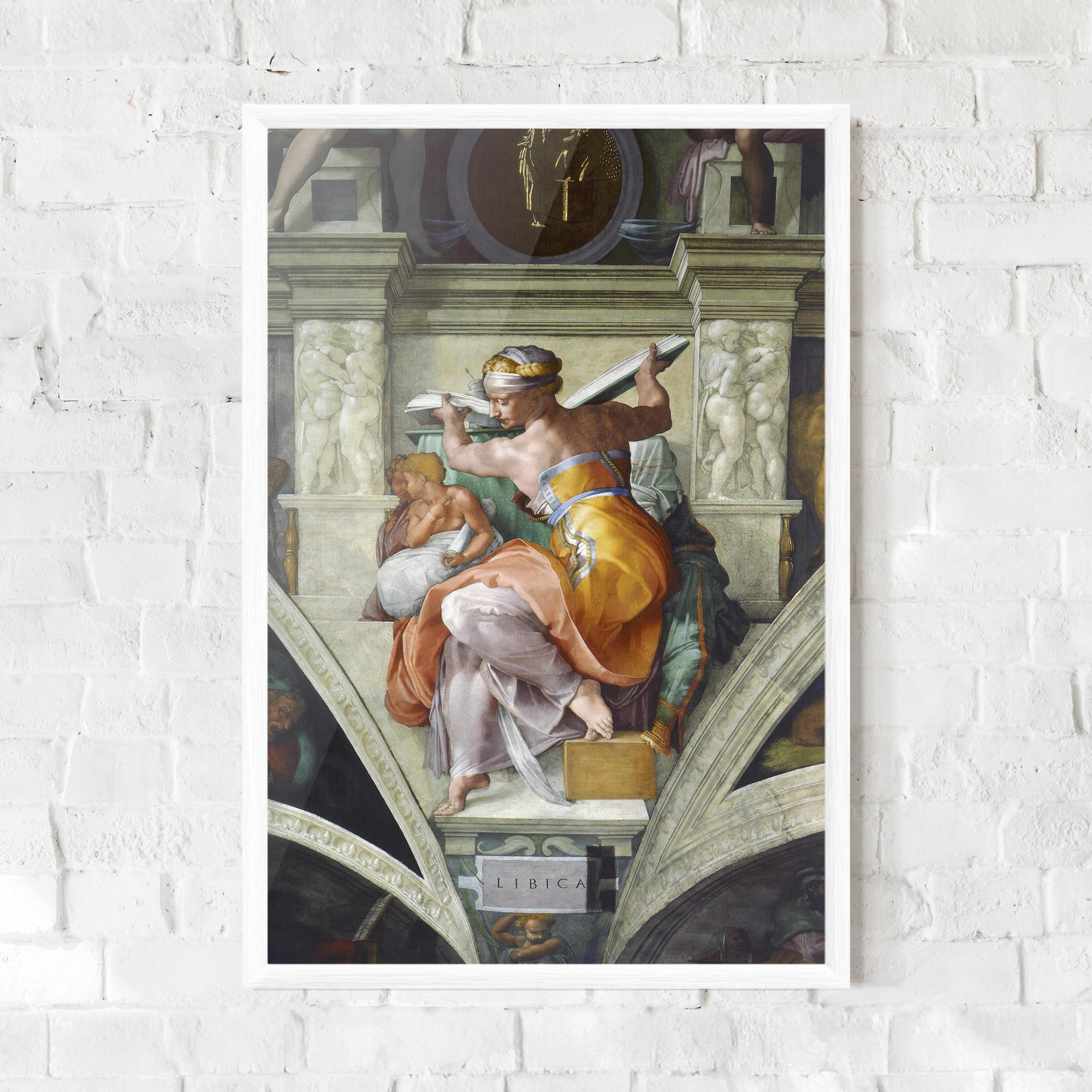 Gerahmte Poster Libyan Sibyles mockup 0