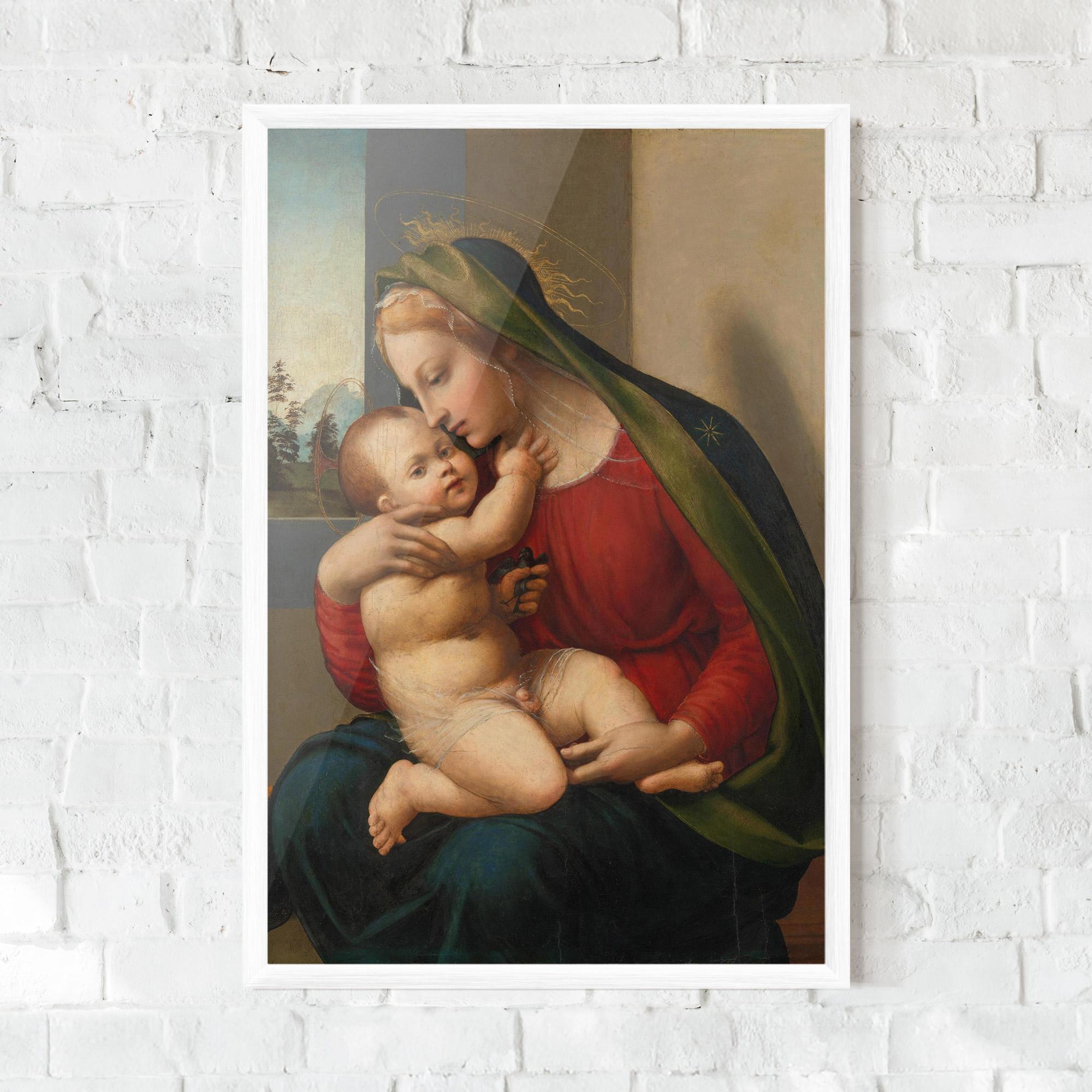 Gerahmte Poster Madonna And Child mockup 0