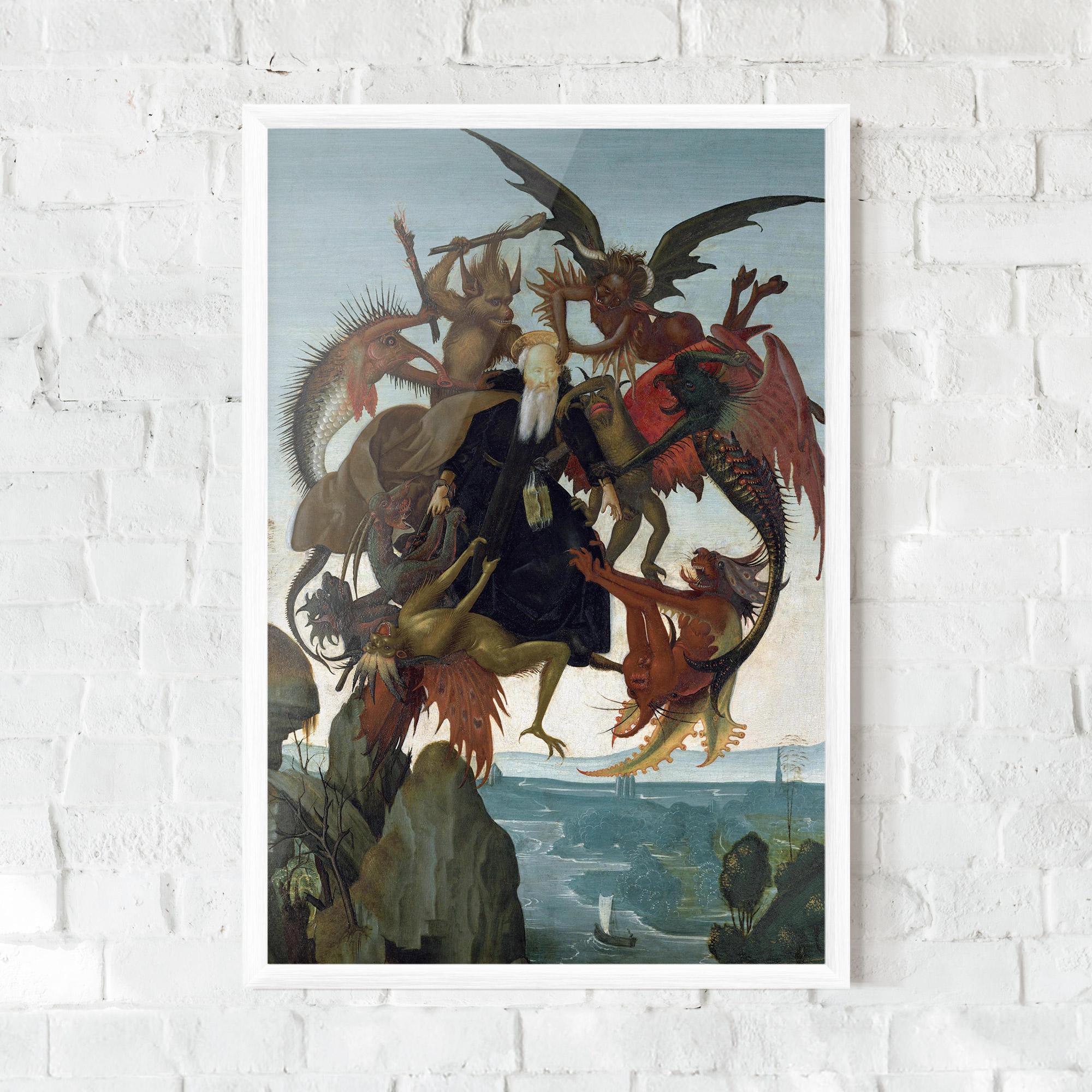 Gerahmte Poster Torment Of Saint mockup 0