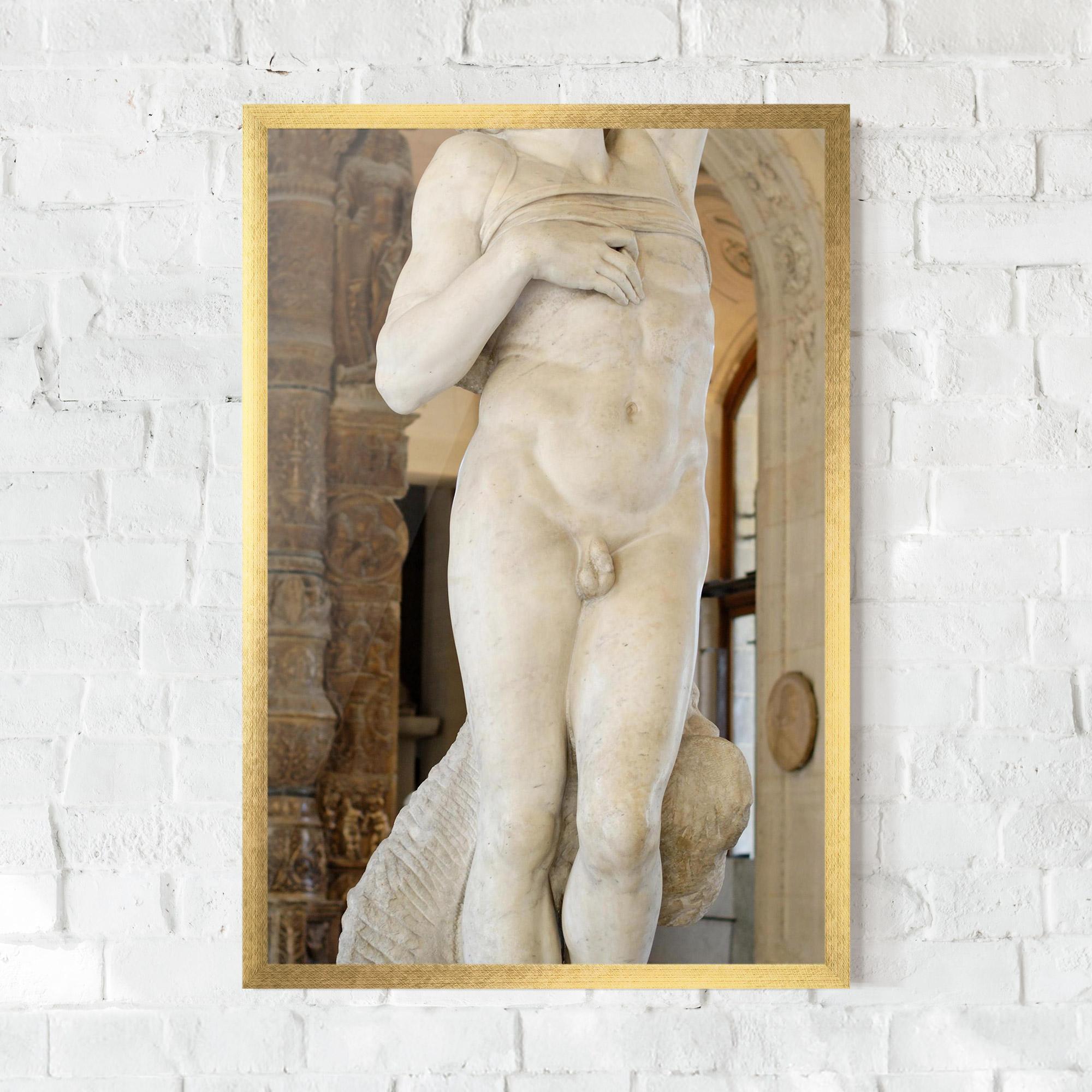 Gerahmte Poster Dying Slave mockup 0