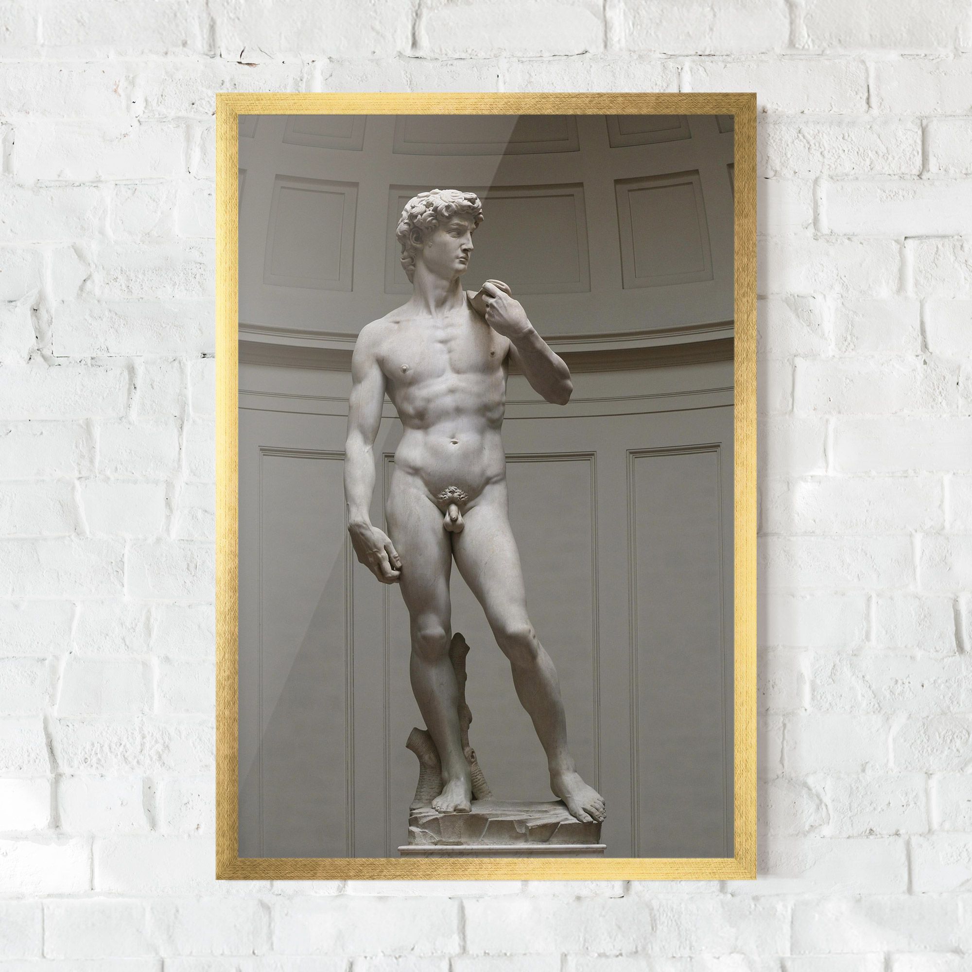 Michelangelo Statue mockup 0