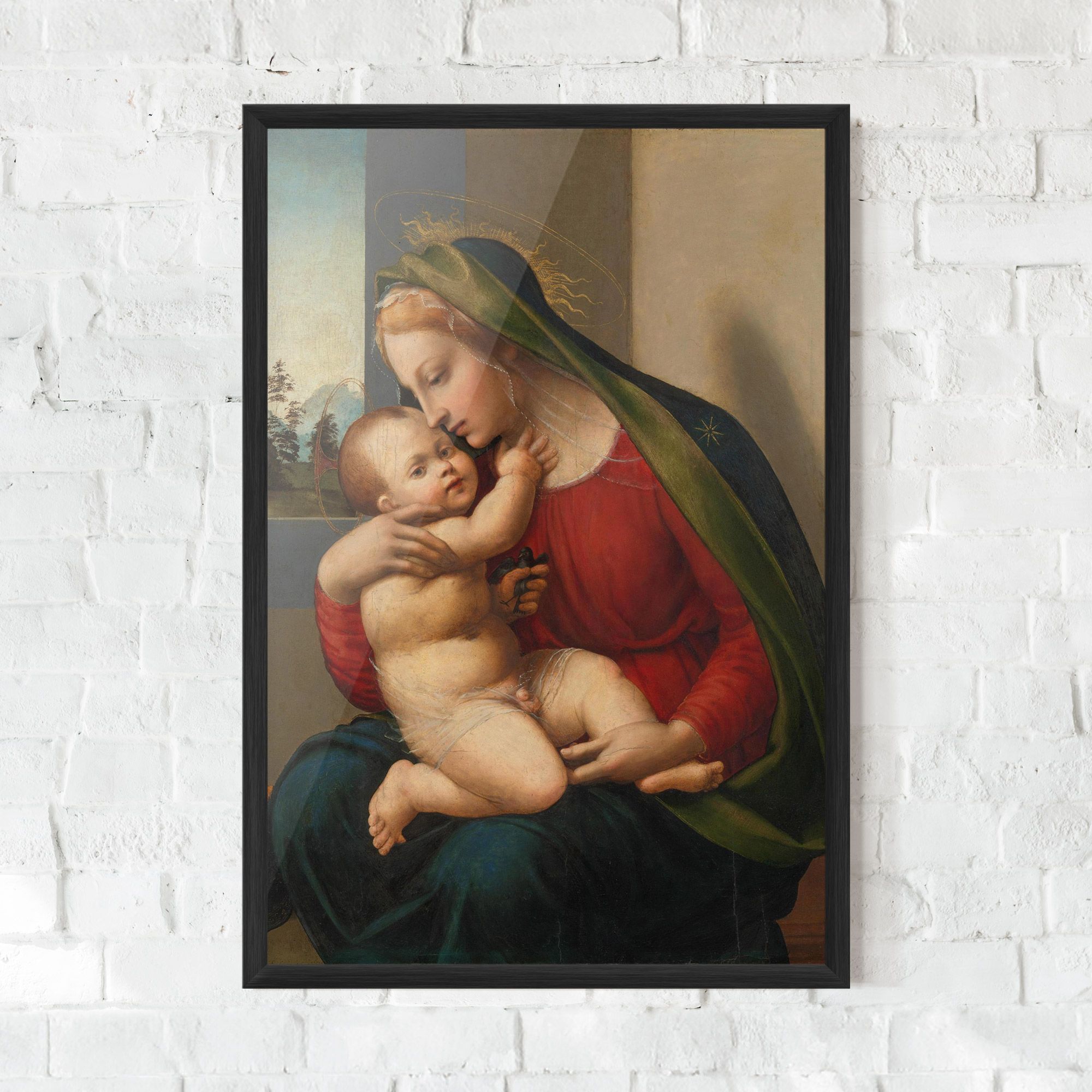 Madonna And Child mockup 0