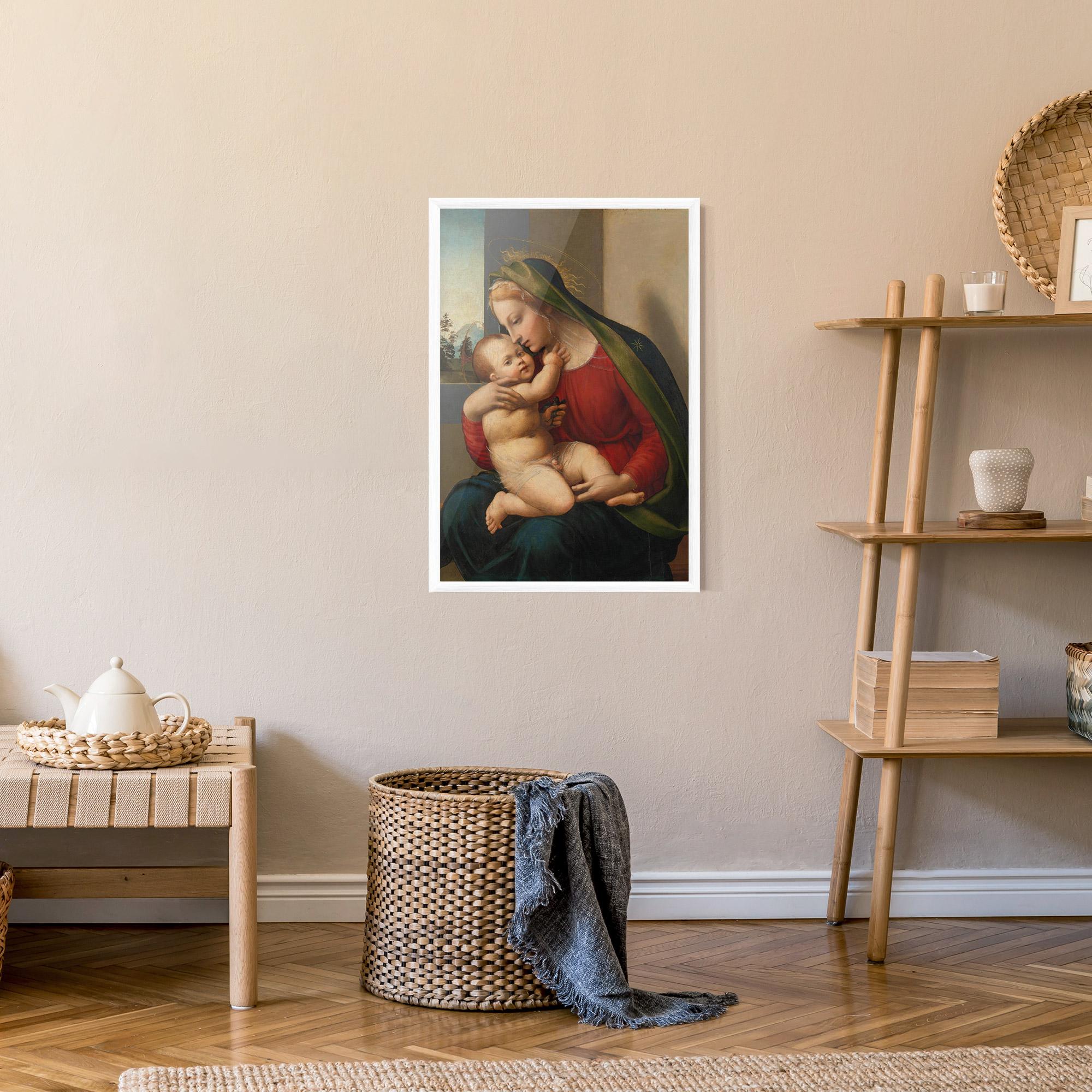 Gerahmte Poster Madonna And Child mockup 9