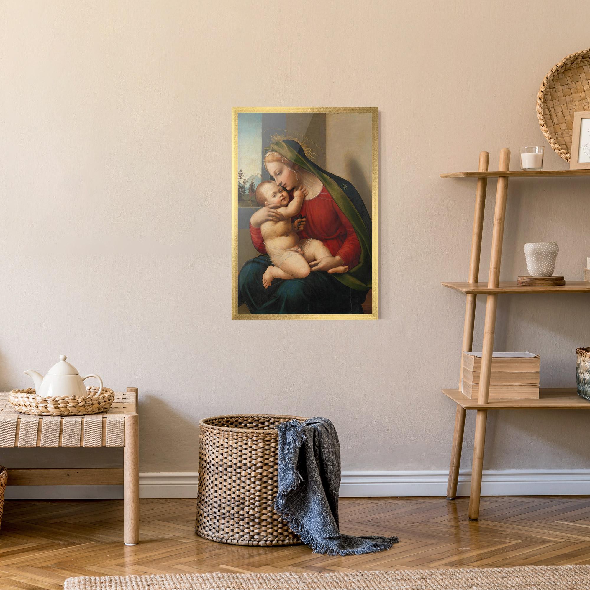 Gerahmte Poster Madonna And Child mockup 9