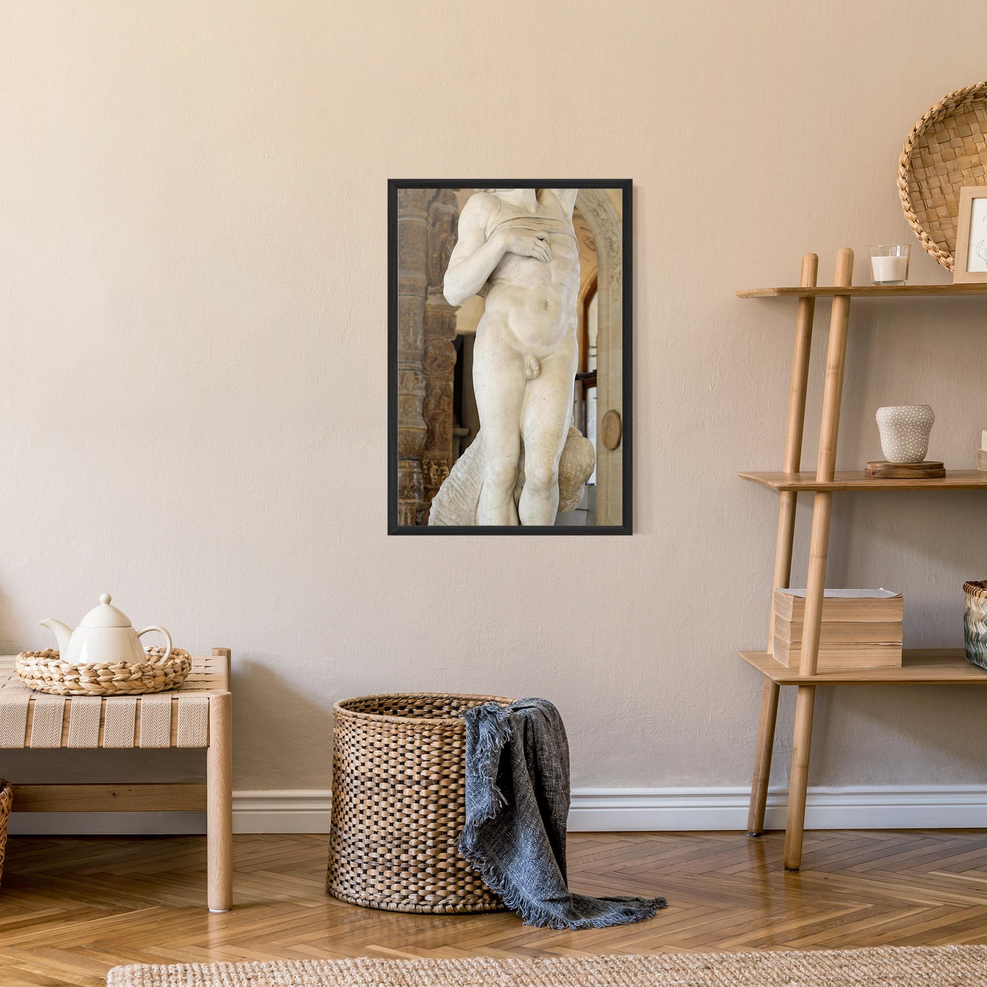 Gerahmte Poster Dying Slave mockup 9