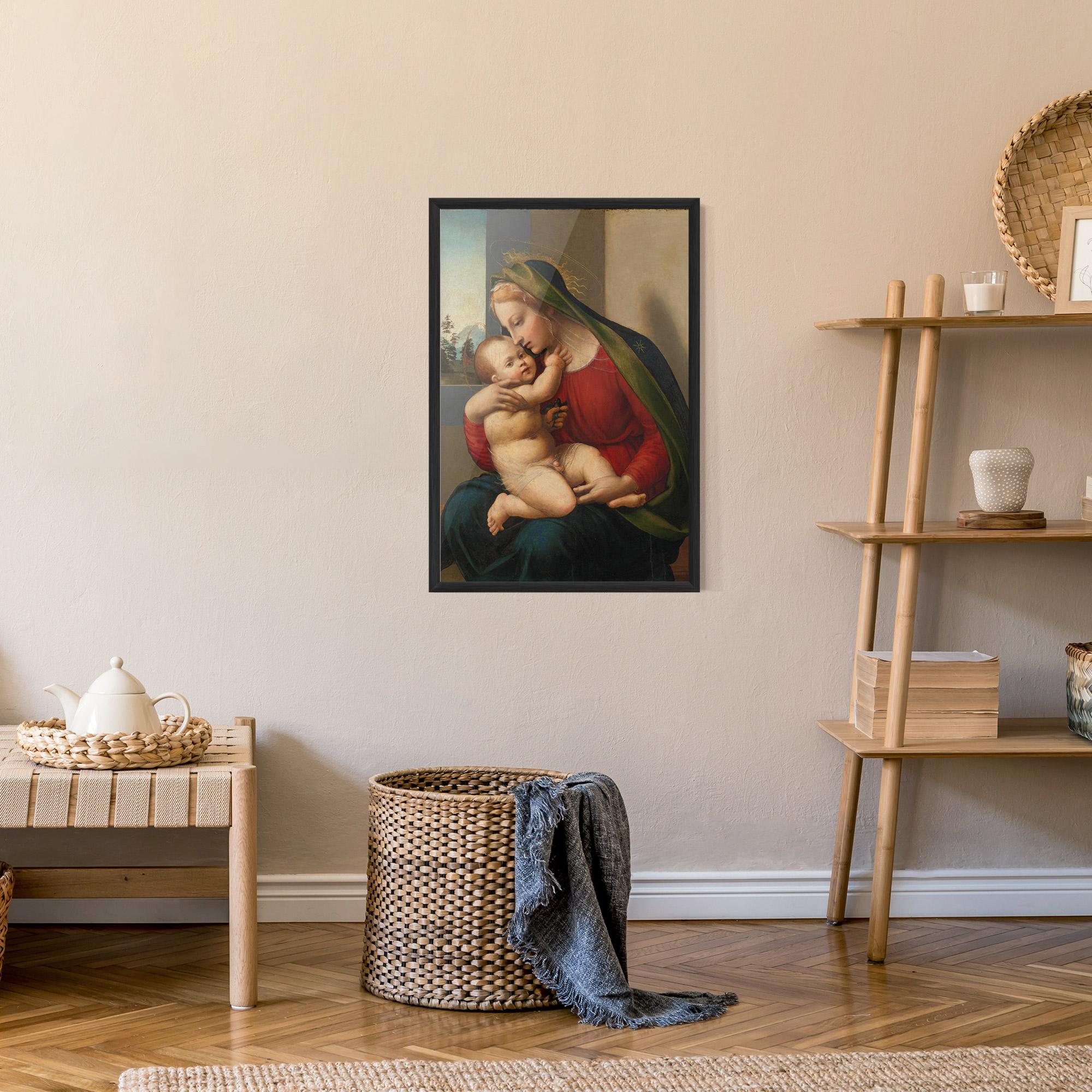 Gerahmte Poster Madonna And Child mockup 9
