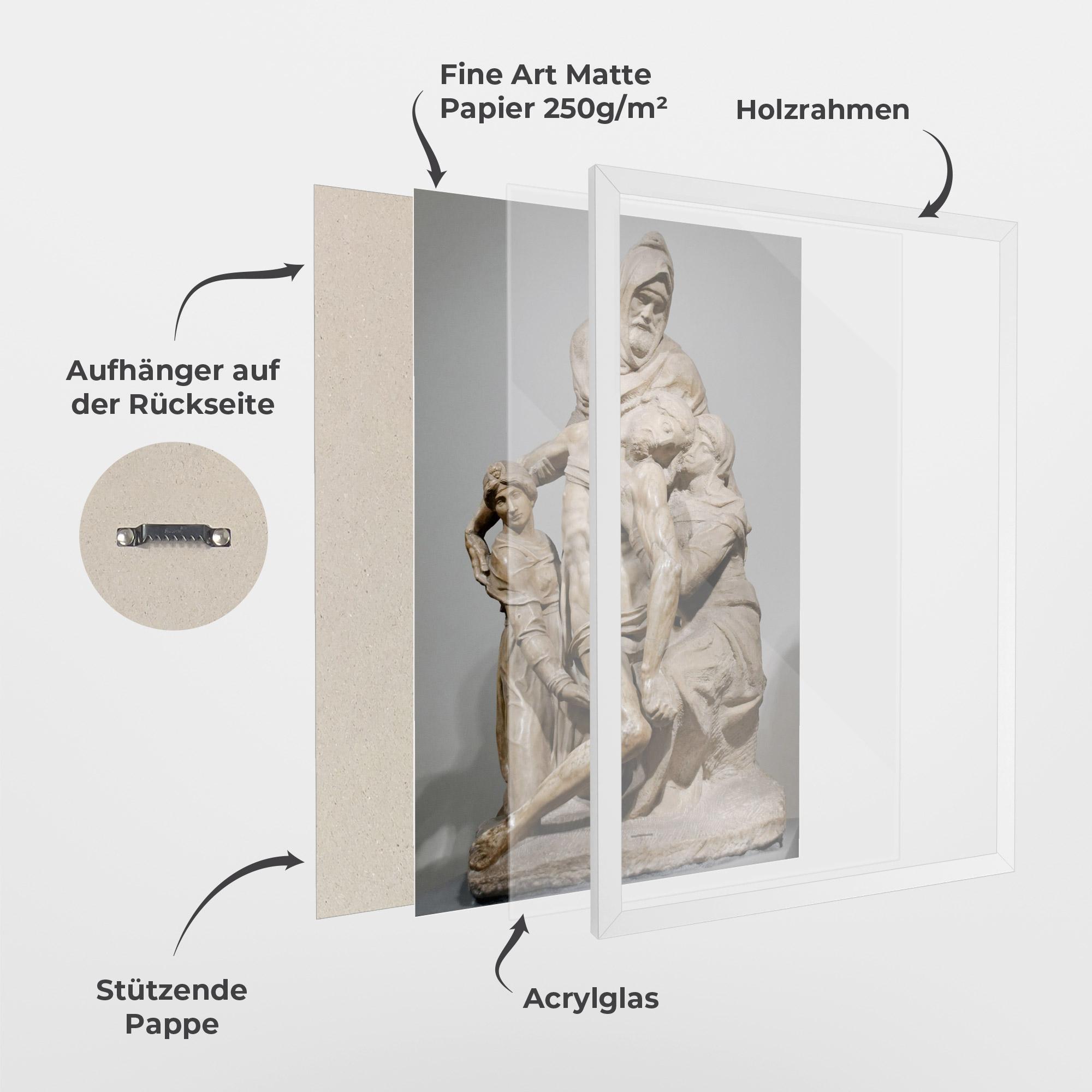 Gerahmte Poster Duomo Florence mockup 1