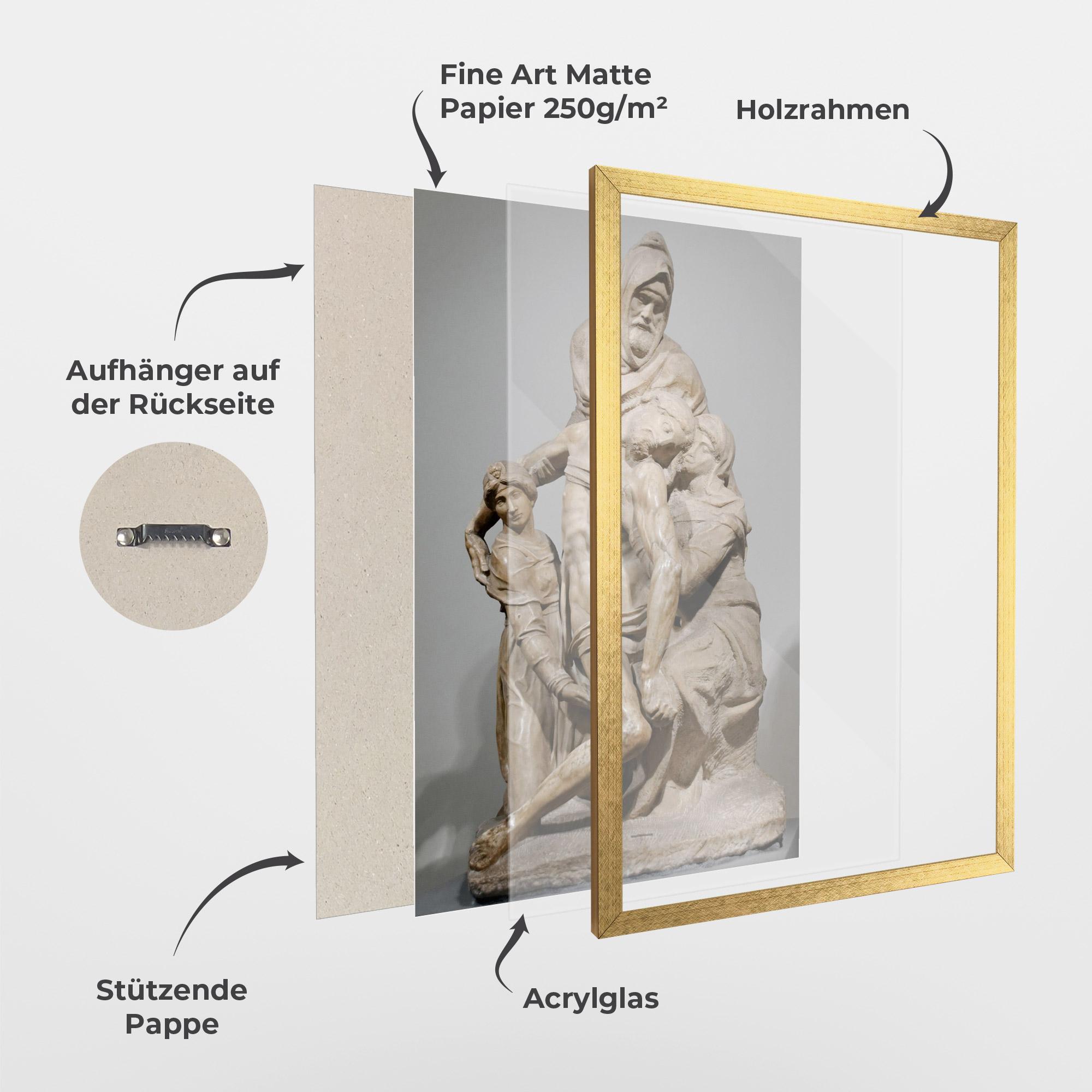 Gerahmte Poster Duomo Florence mockup 1