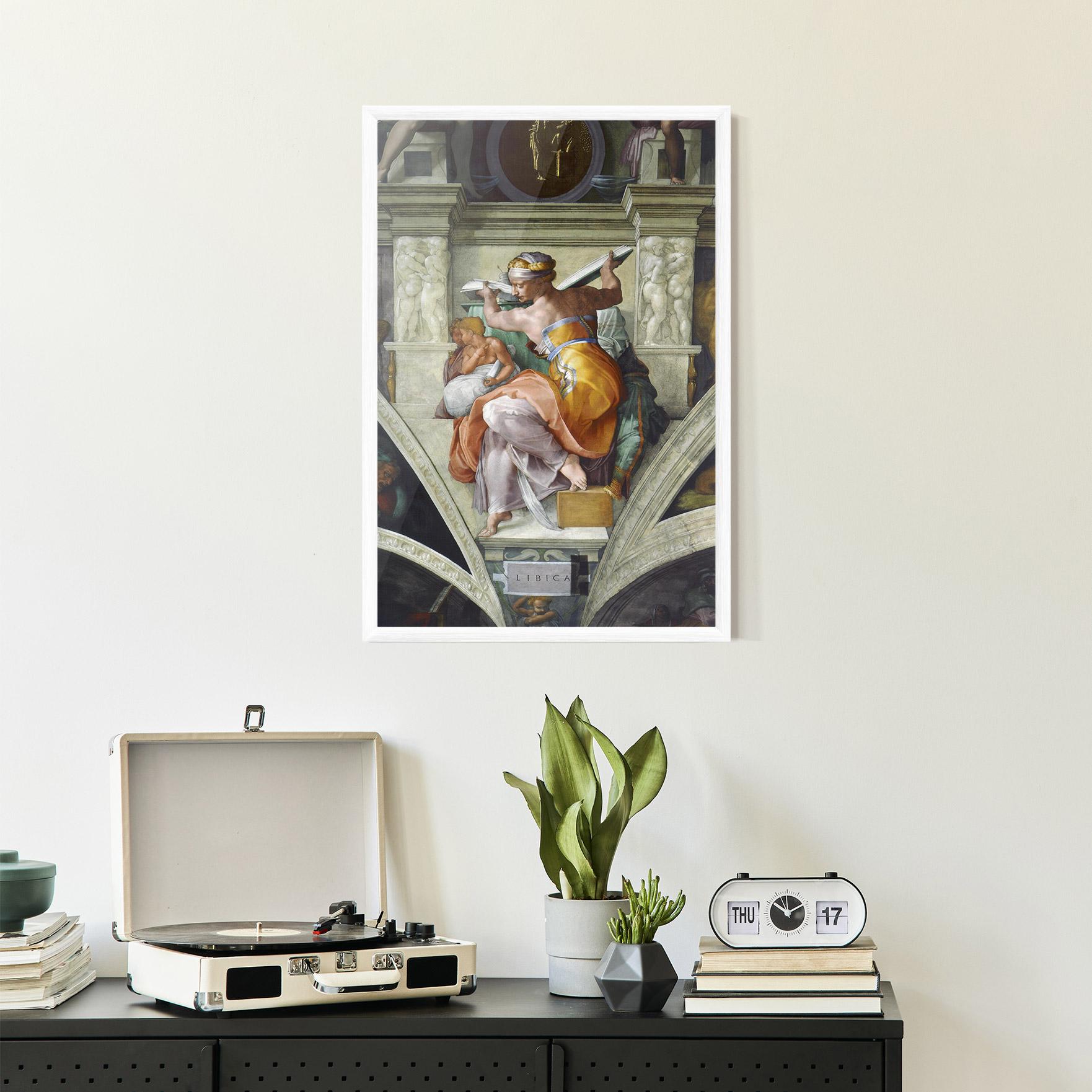 Gerahmte Poster Libyan Sibyles mockup 2
