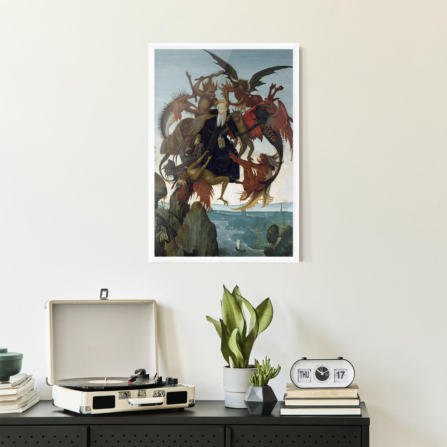 Gerahmte Poster Torment Of Saint mockup 2