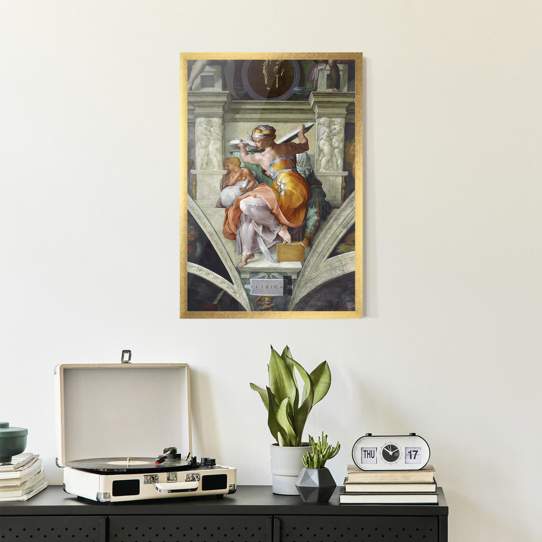 Gerahmte Poster Libyan Sibyles mockup 2