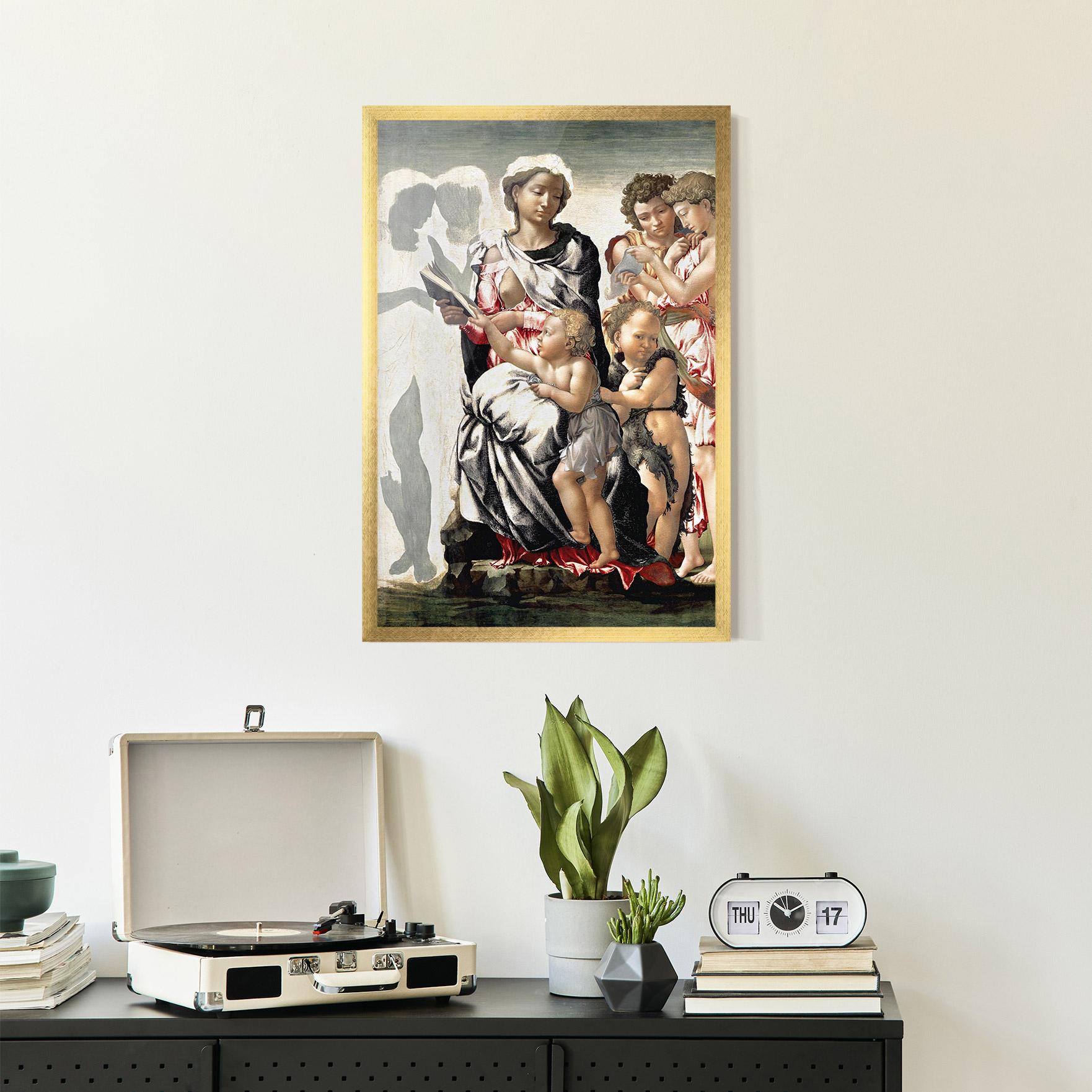 Gerahmte Poster Manchester Madonna mockup 2