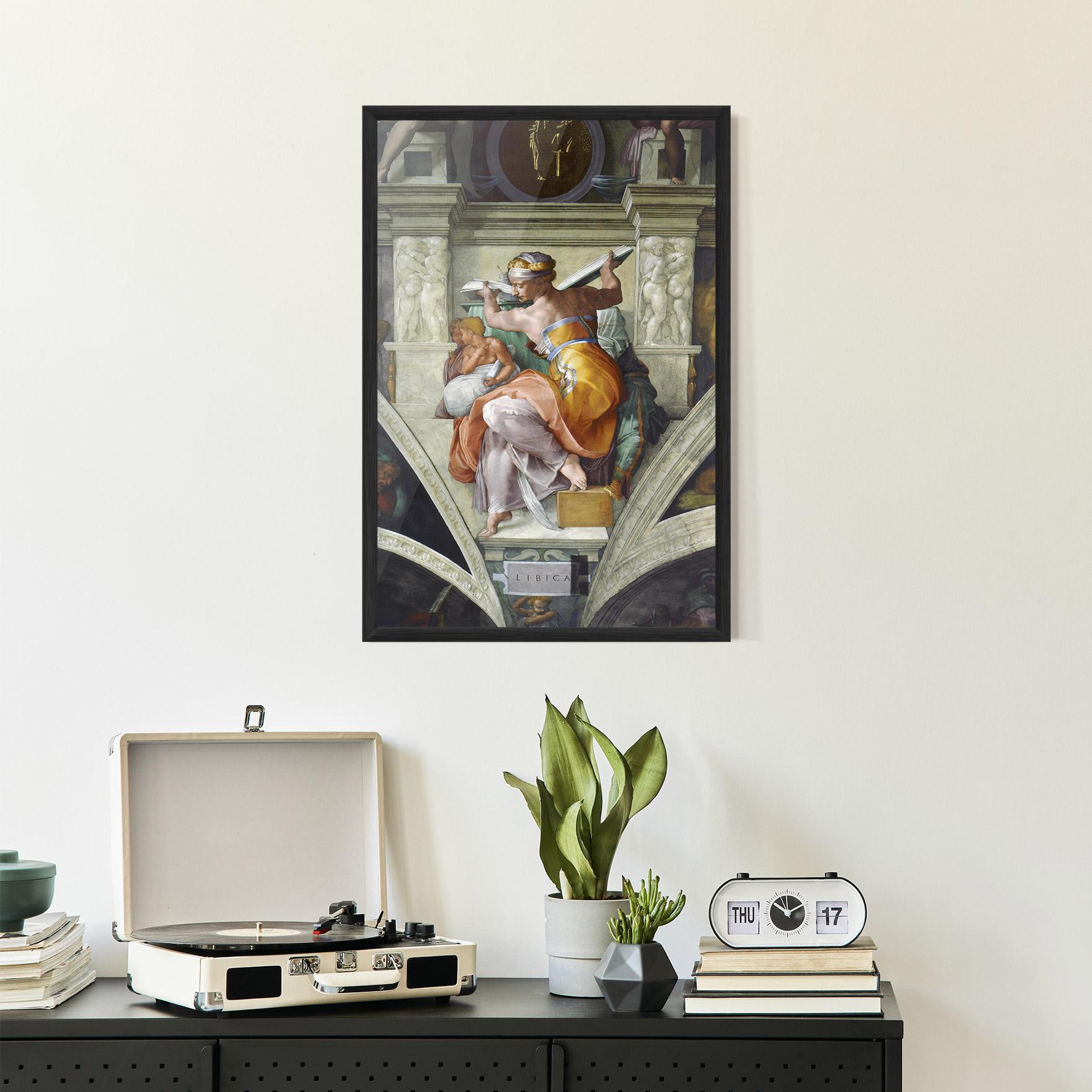 Gerahmte Poster Libyan Sibyles mockup 2
