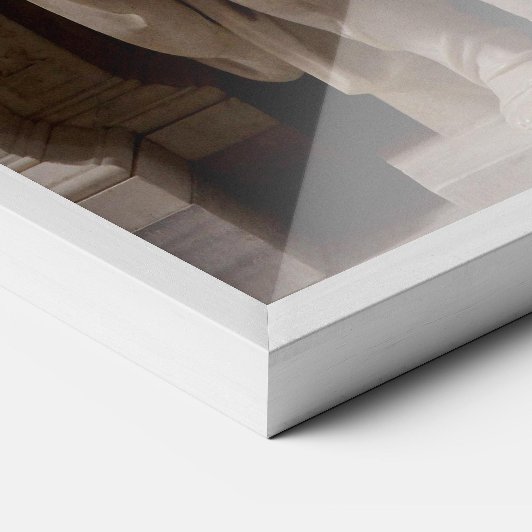 Gerahmte Poster Statue Moses mockup 3