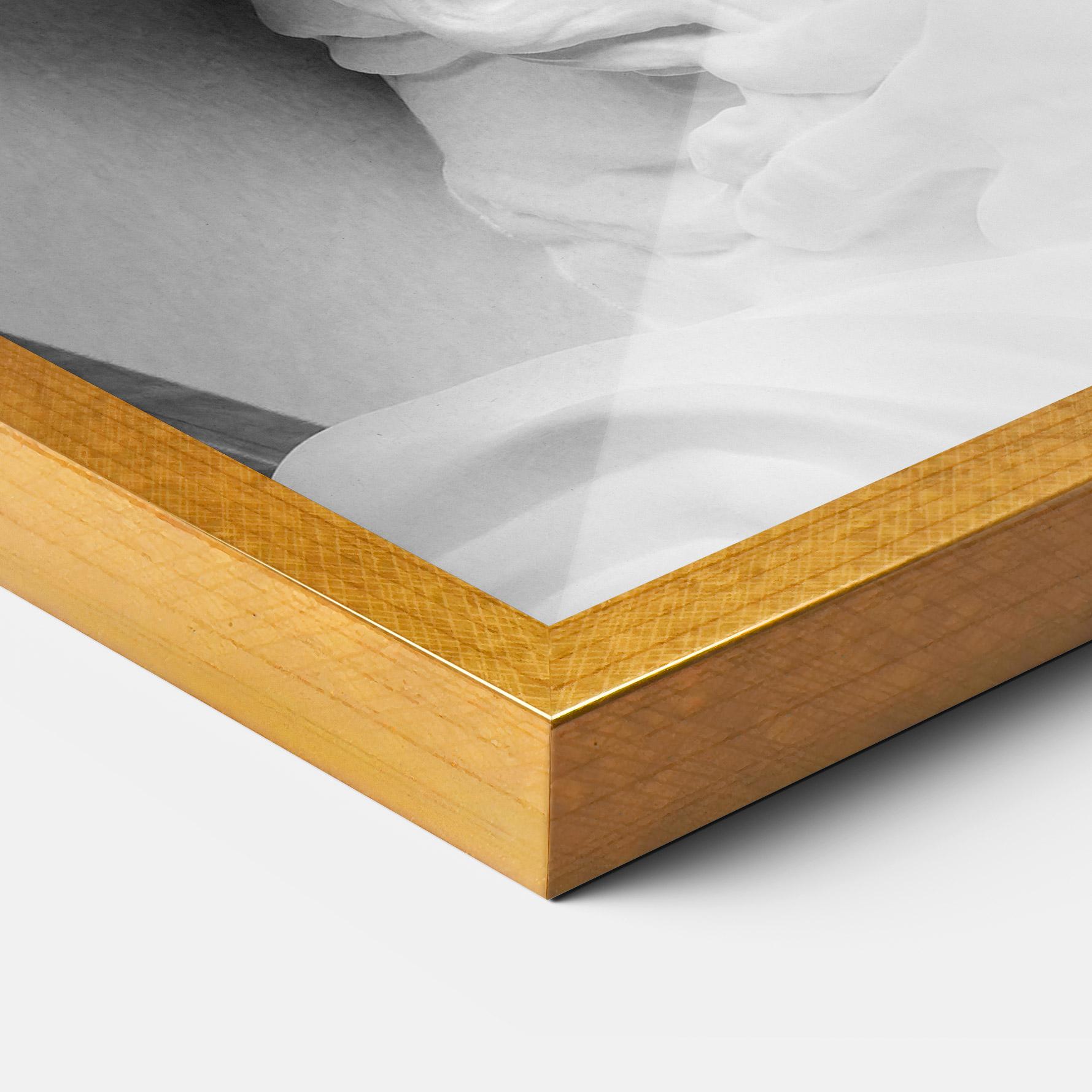 Gerahmte Poster Moses Statue mockup 3