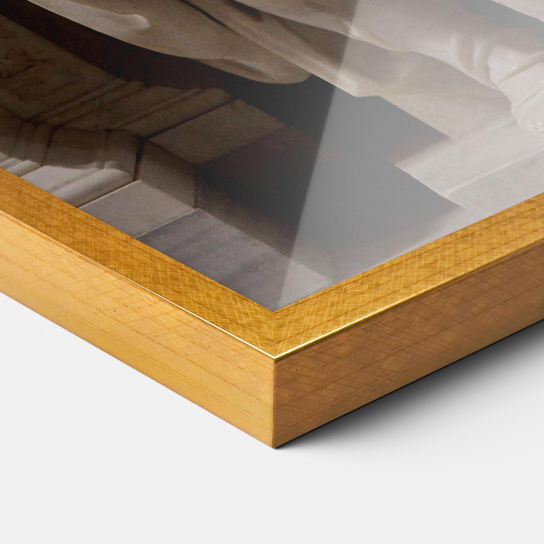 Gerahmte Poster Statue Moses mockup 3