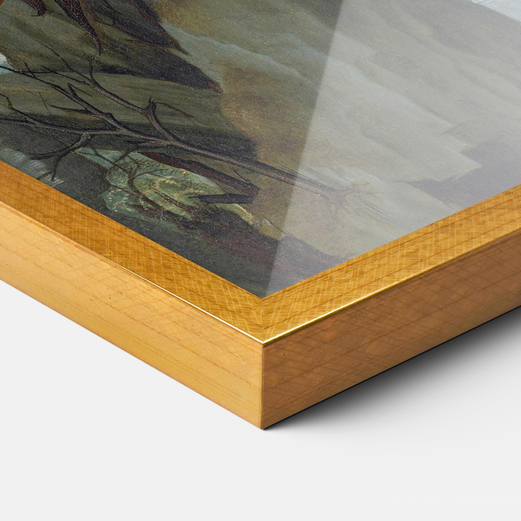 Gerahmte Poster Torment Of Saint mockup 3