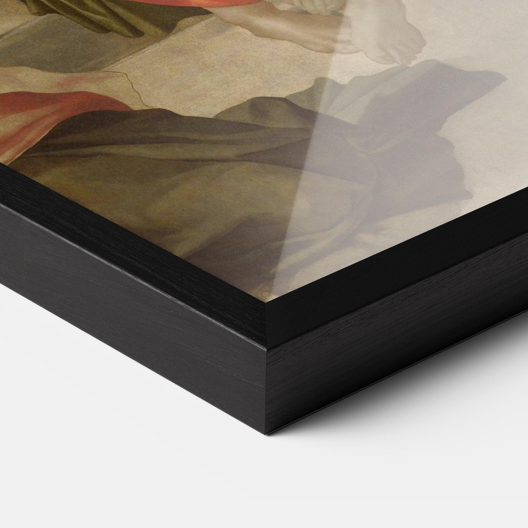 Gerahmte Poster Entombment mockup 3