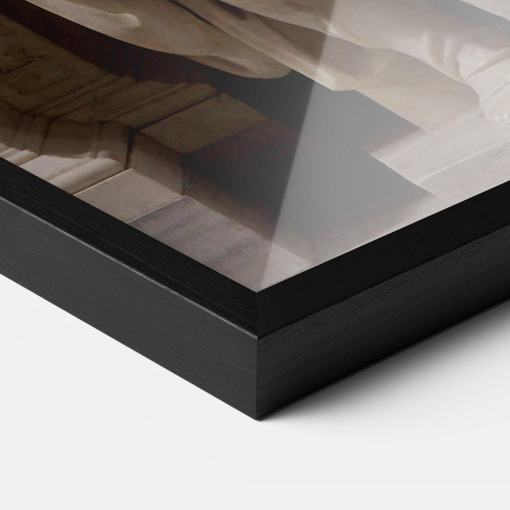 Gerahmte Poster Statue Moses mockup 3