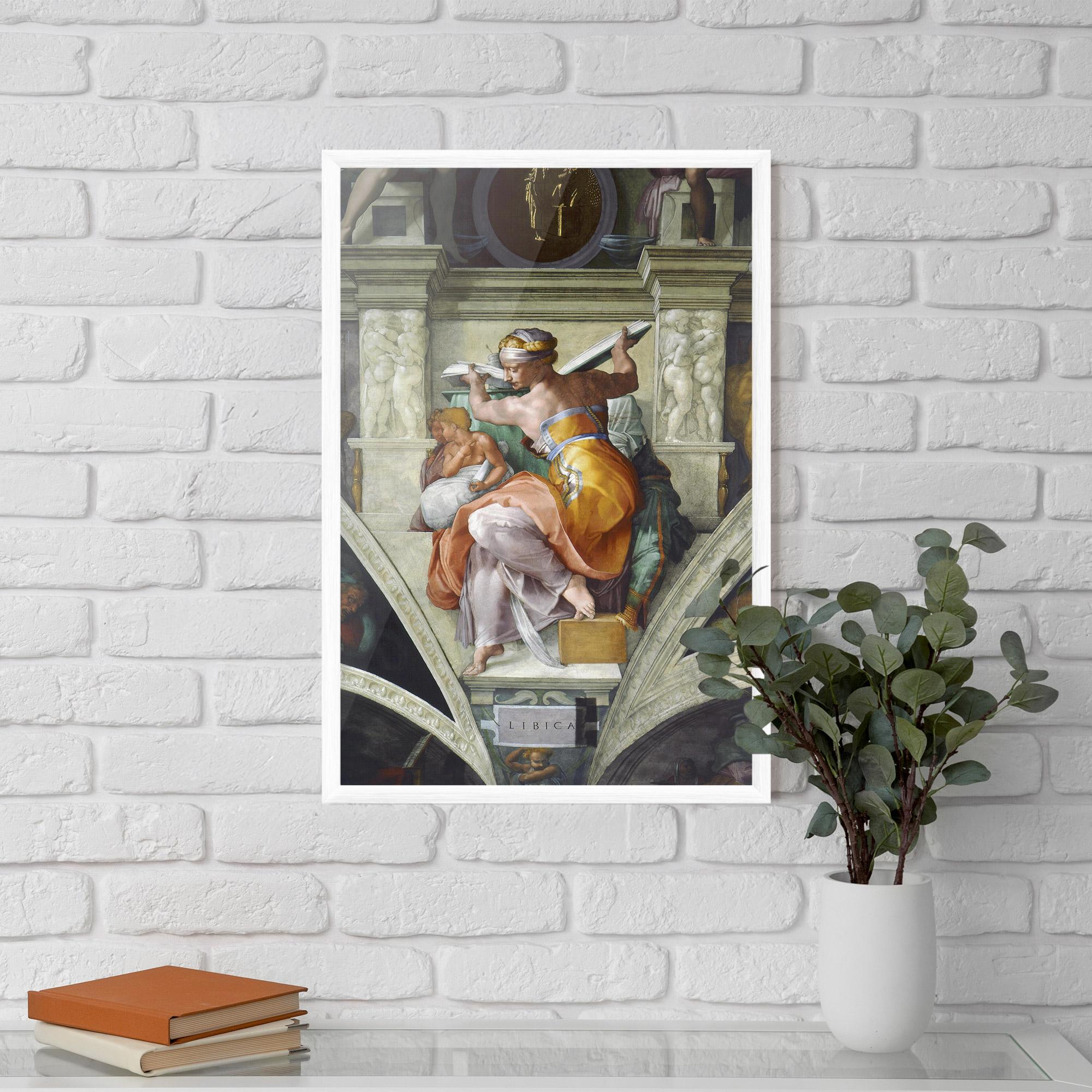 Gerahmte Poster Libyan Sibyles mockup 5