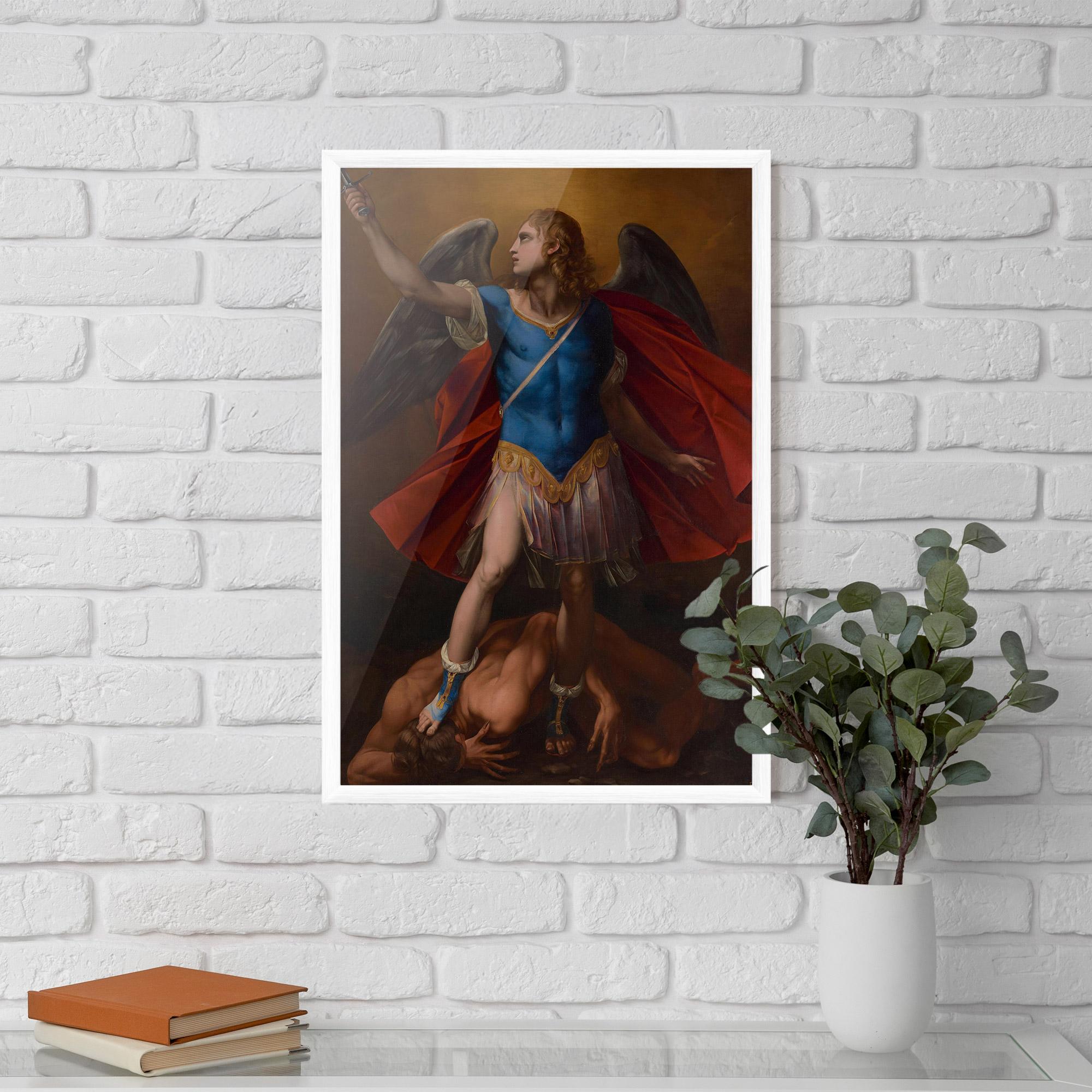 Gerahmte Poster Sword In Upraised mockup 5