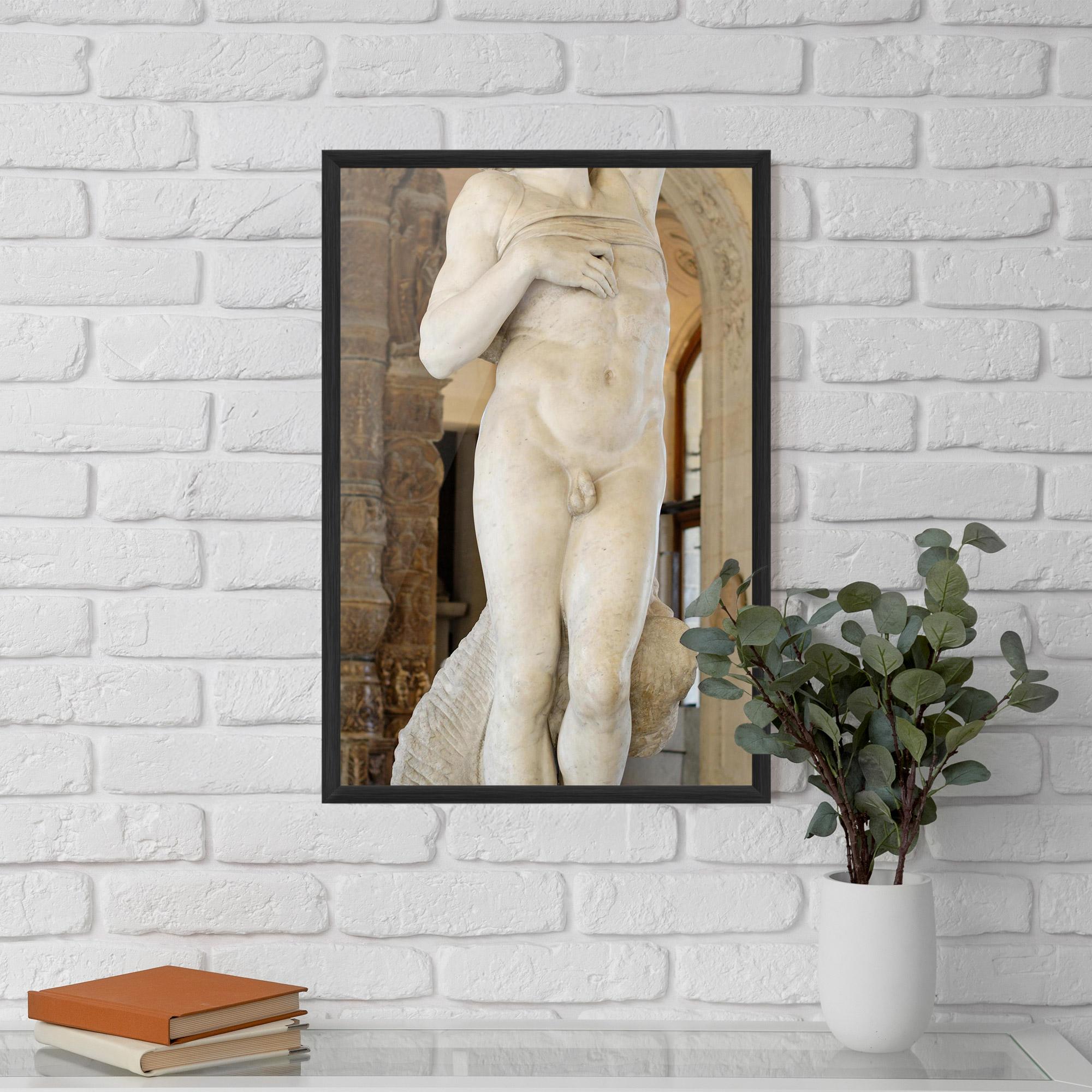 Gerahmte Poster Dying Slave mockup 5