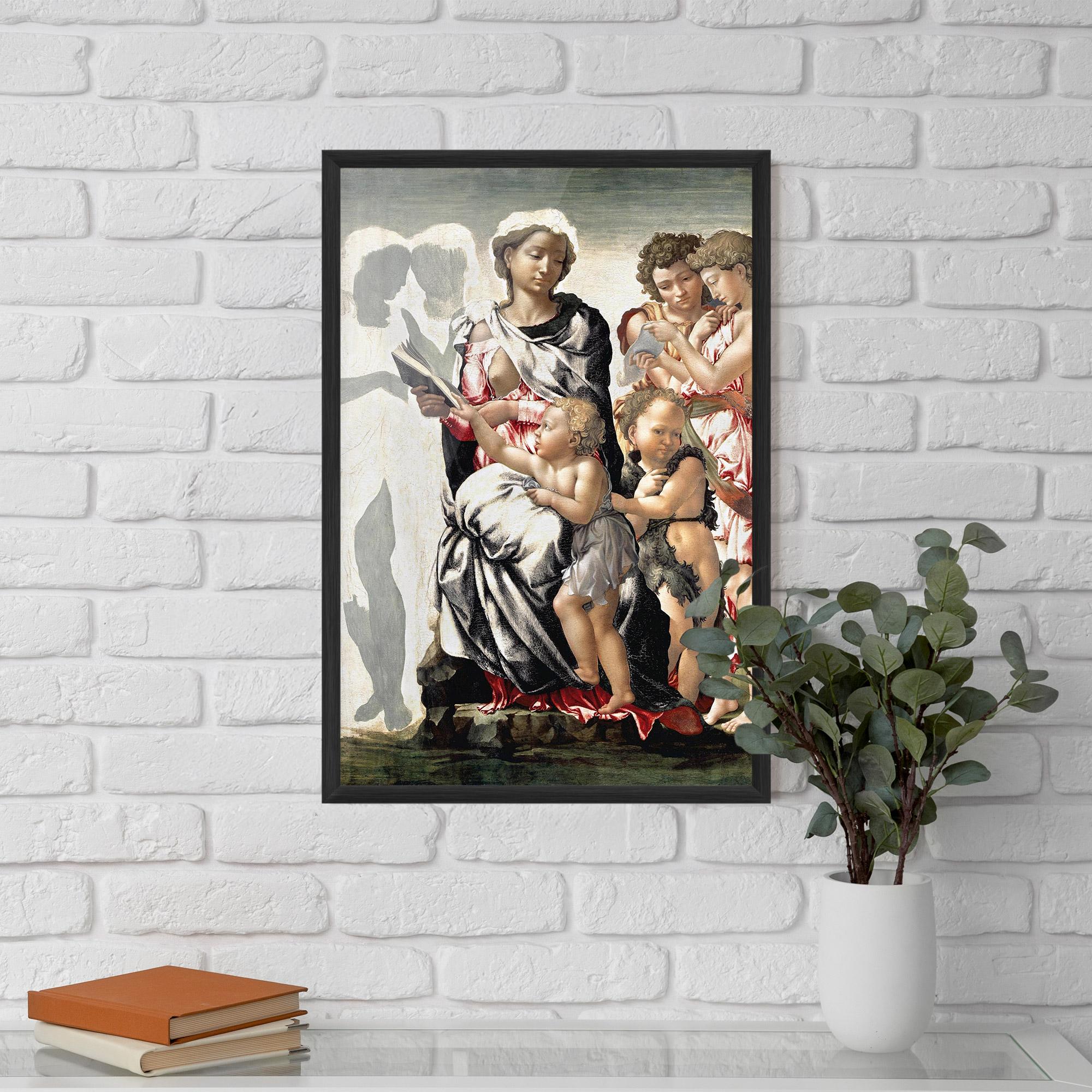 Gerahmte Poster Manchester Madonna mockup 5