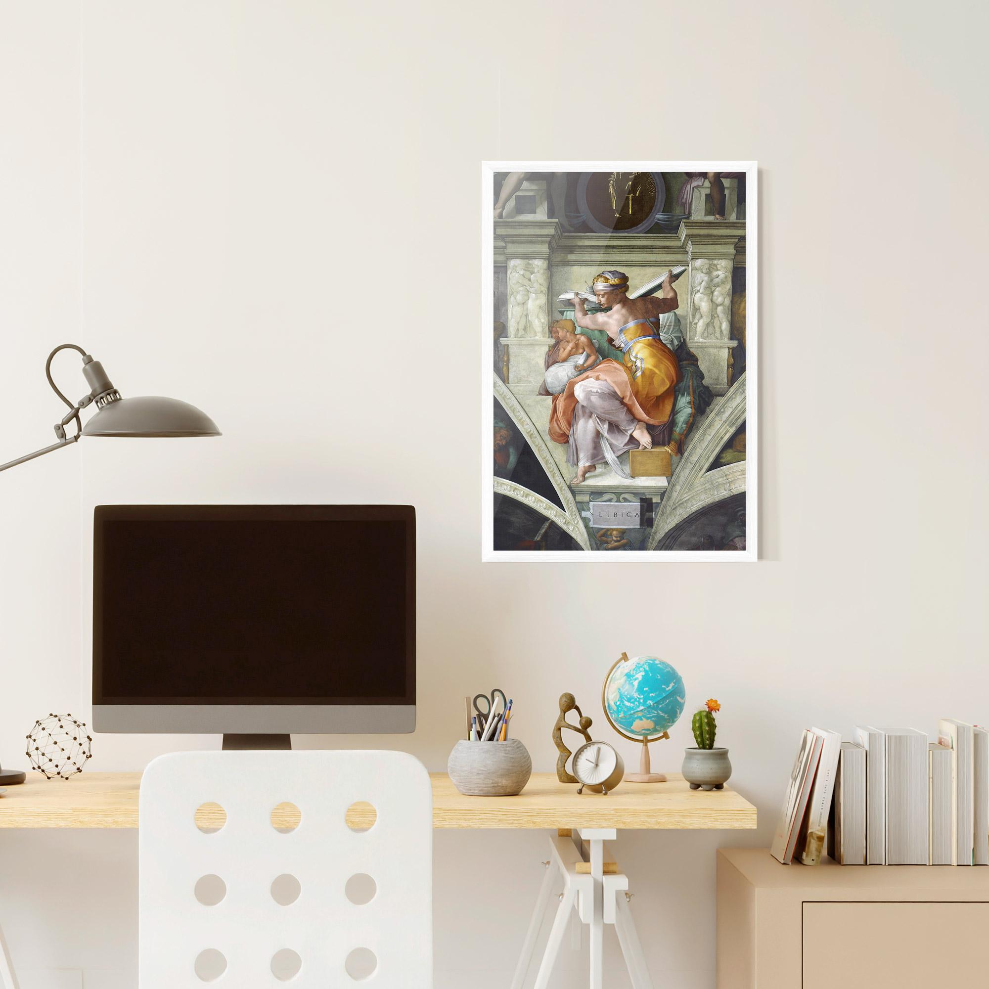 Gerahmte Poster Libyan Sibyles mockup 6