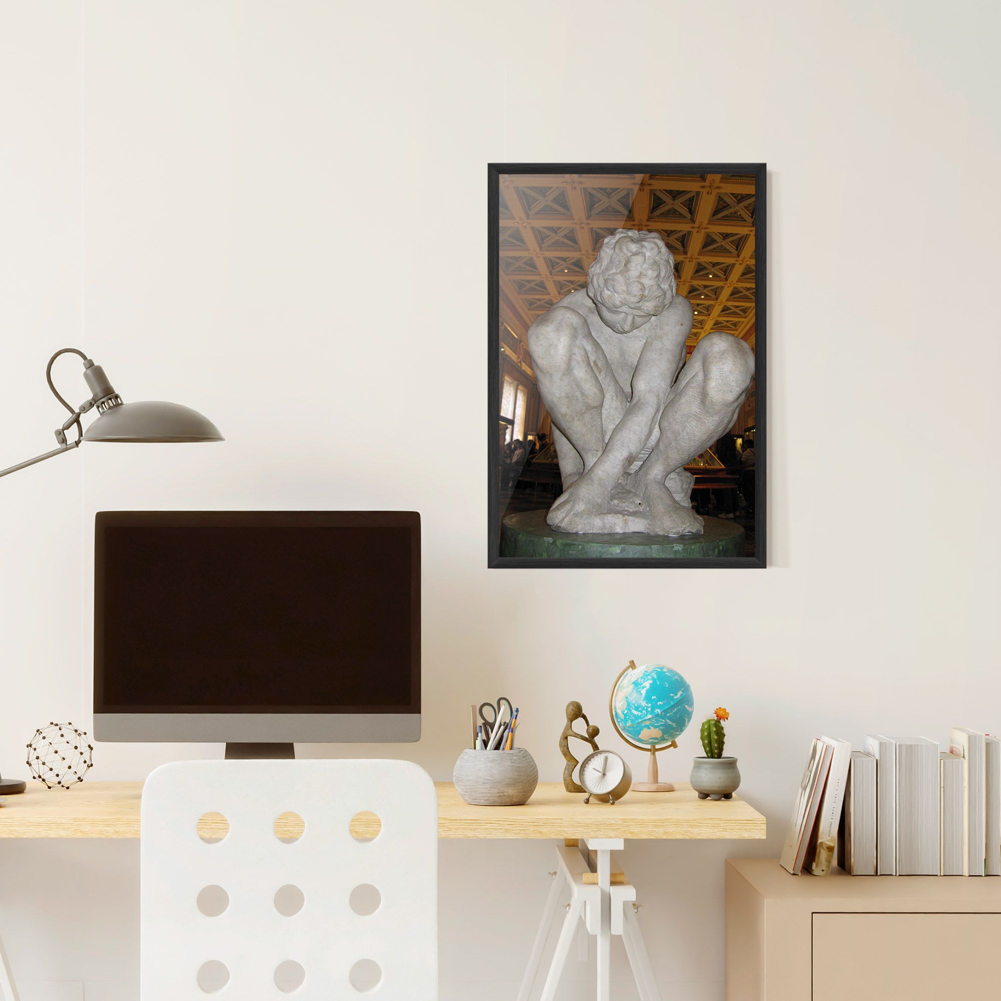 Crouching Boy mockup 6