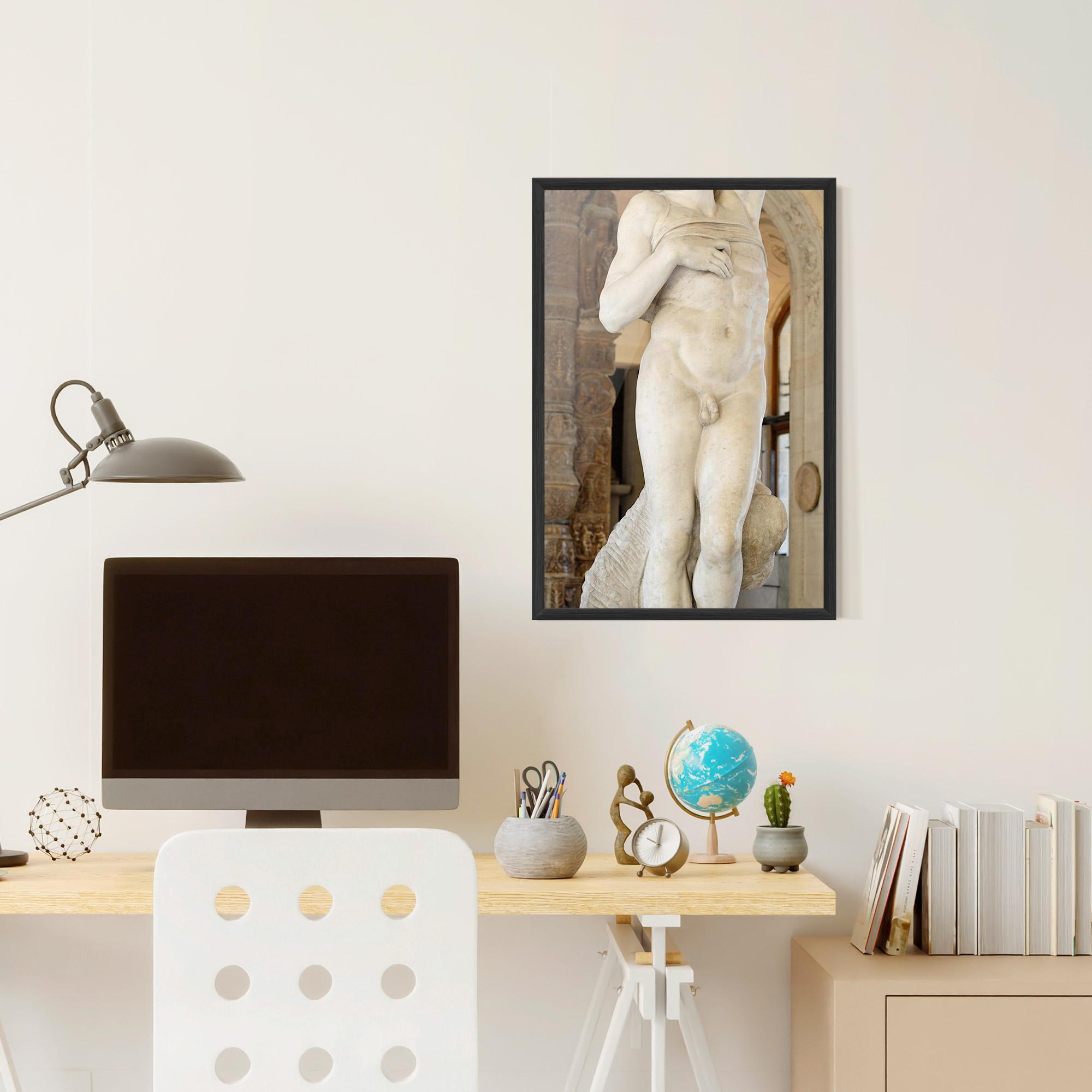 Gerahmte Poster Dying Slave mockup 6