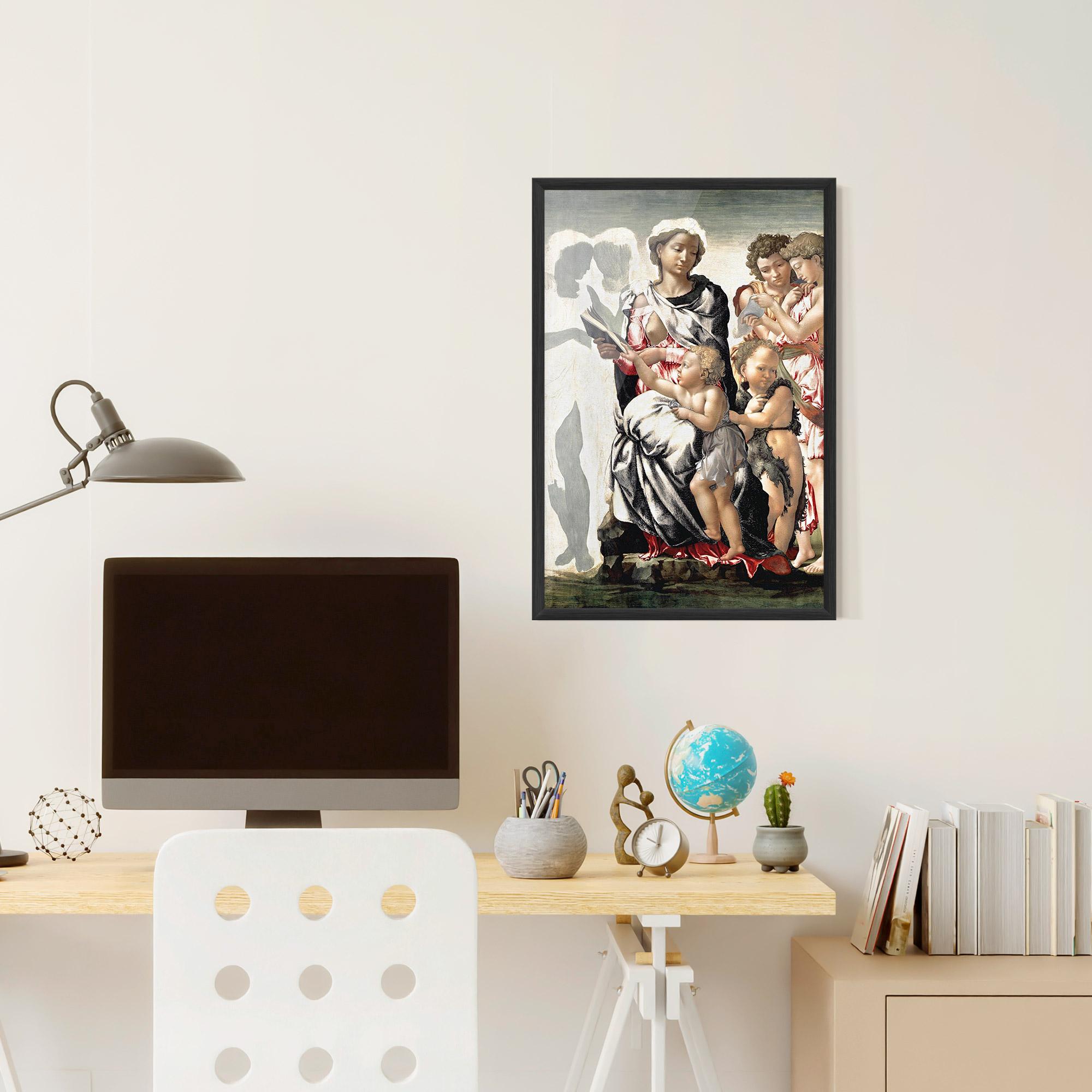 Gerahmte Poster Manchester Madonna mockup 6