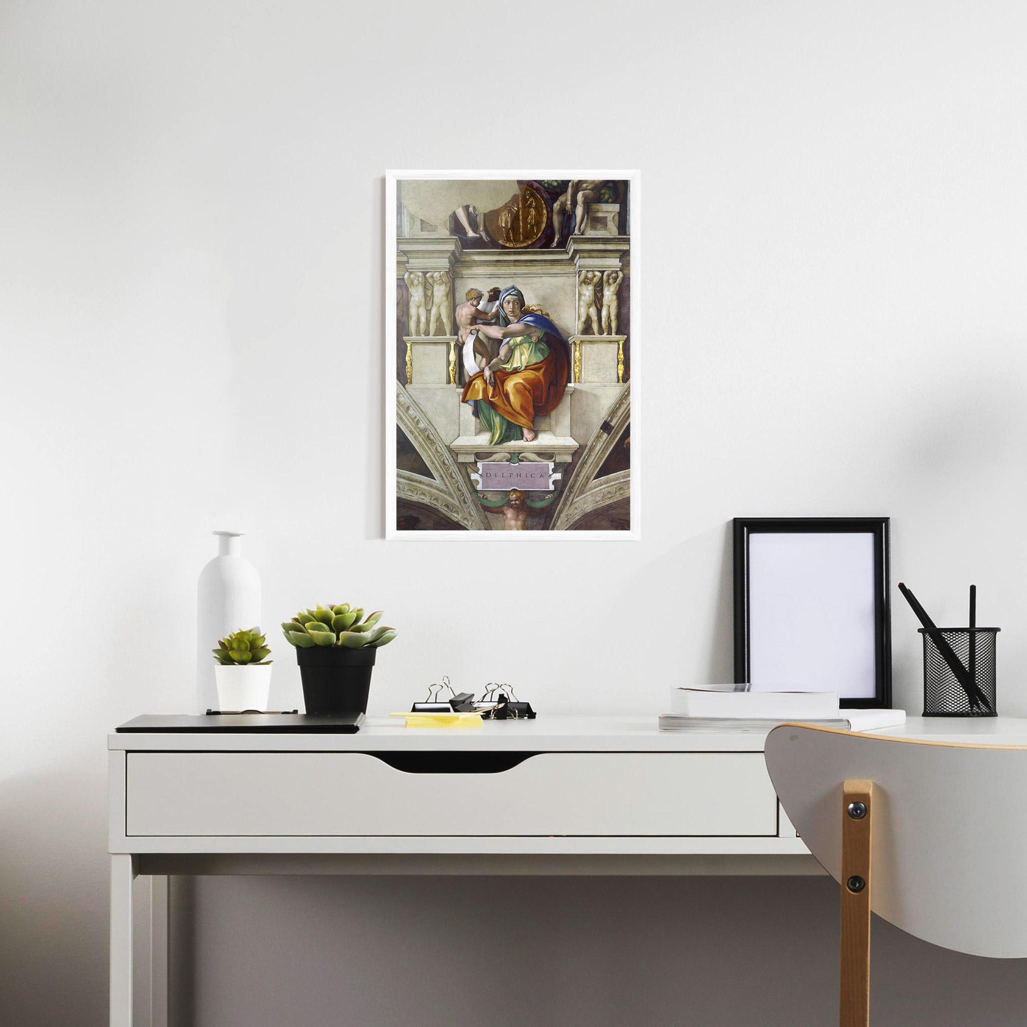 Gerahmte Poster Delphic Sibyl mockup 7