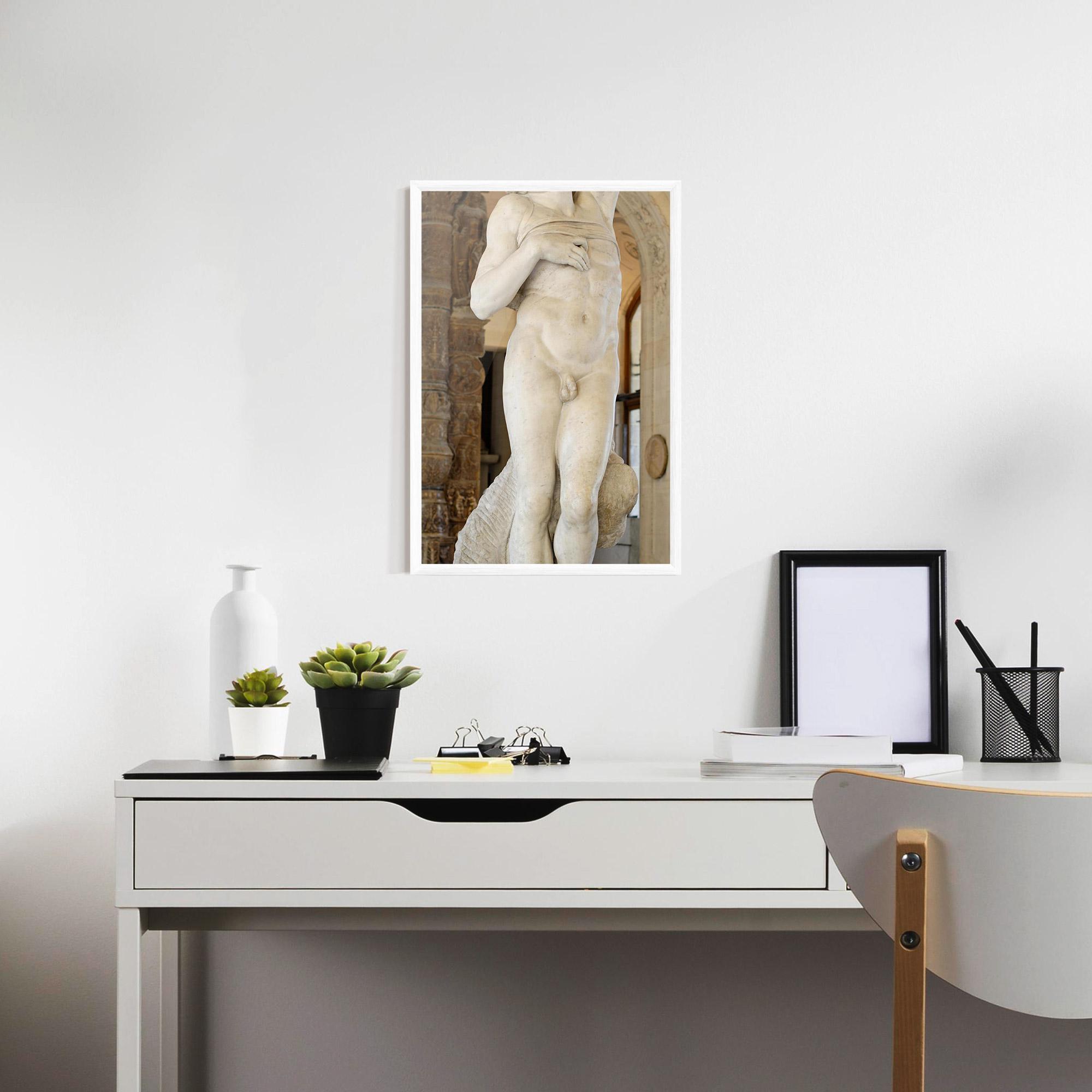 Gerahmte Poster Dying Slave mockup 7